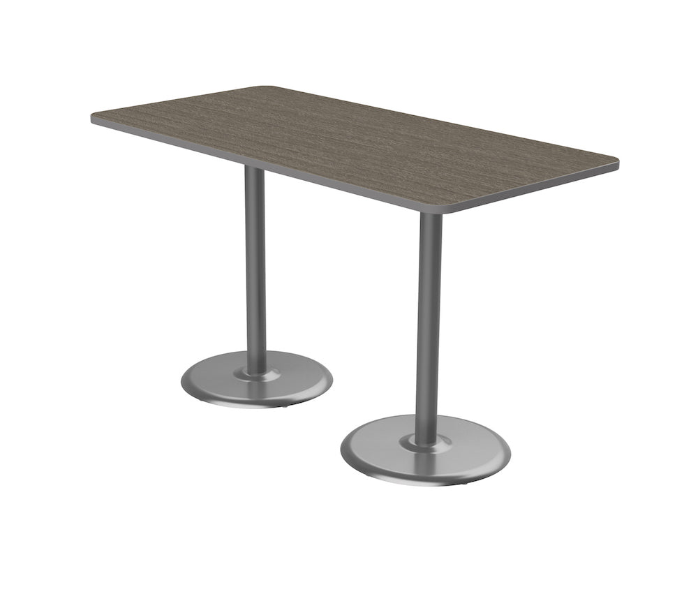 Dual Base Rectangle Café Table