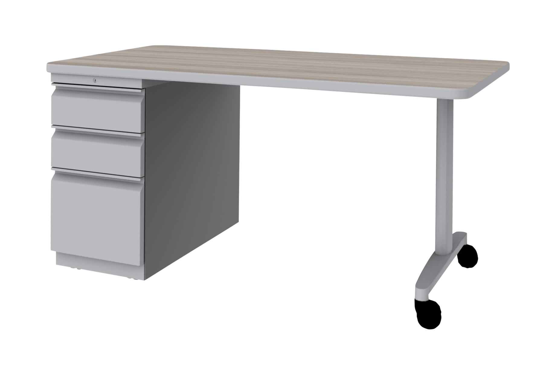 Discover™ Teacher Desk - Rectangular Top