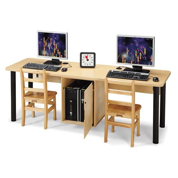 Jonti-Craft® Dual Computer Lab Table