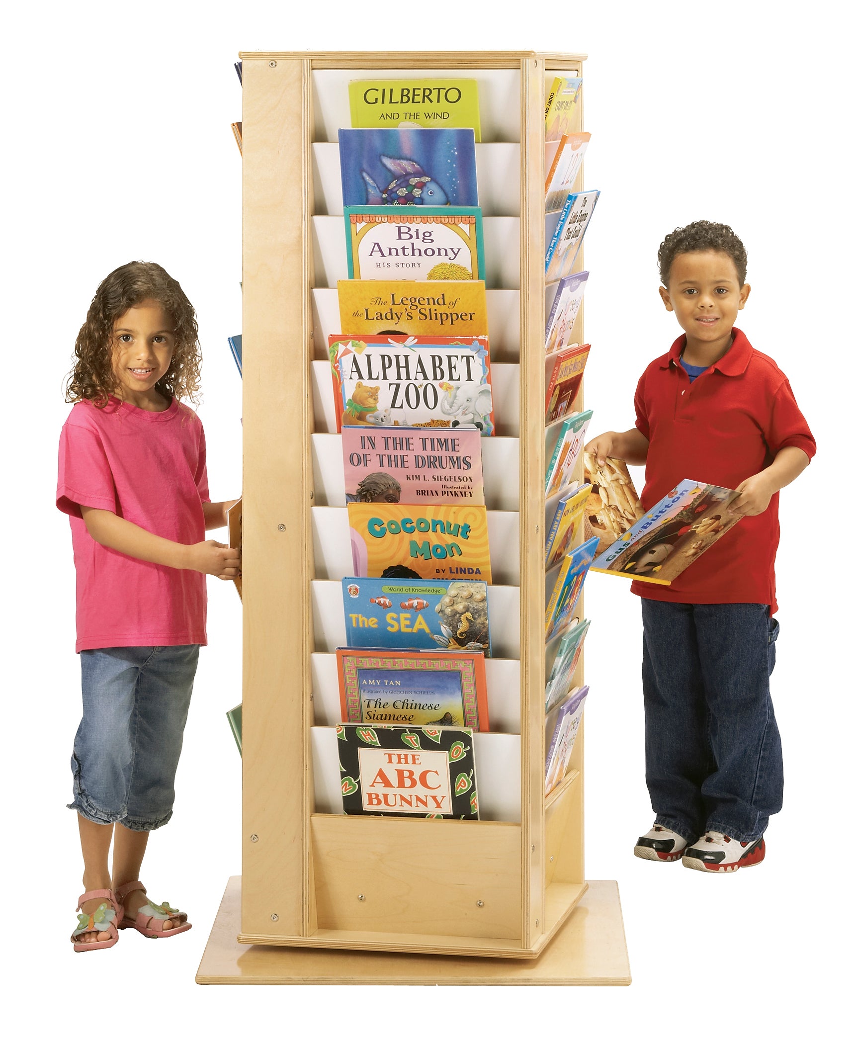 Jonti-Craft® Revolving Literacy Tower