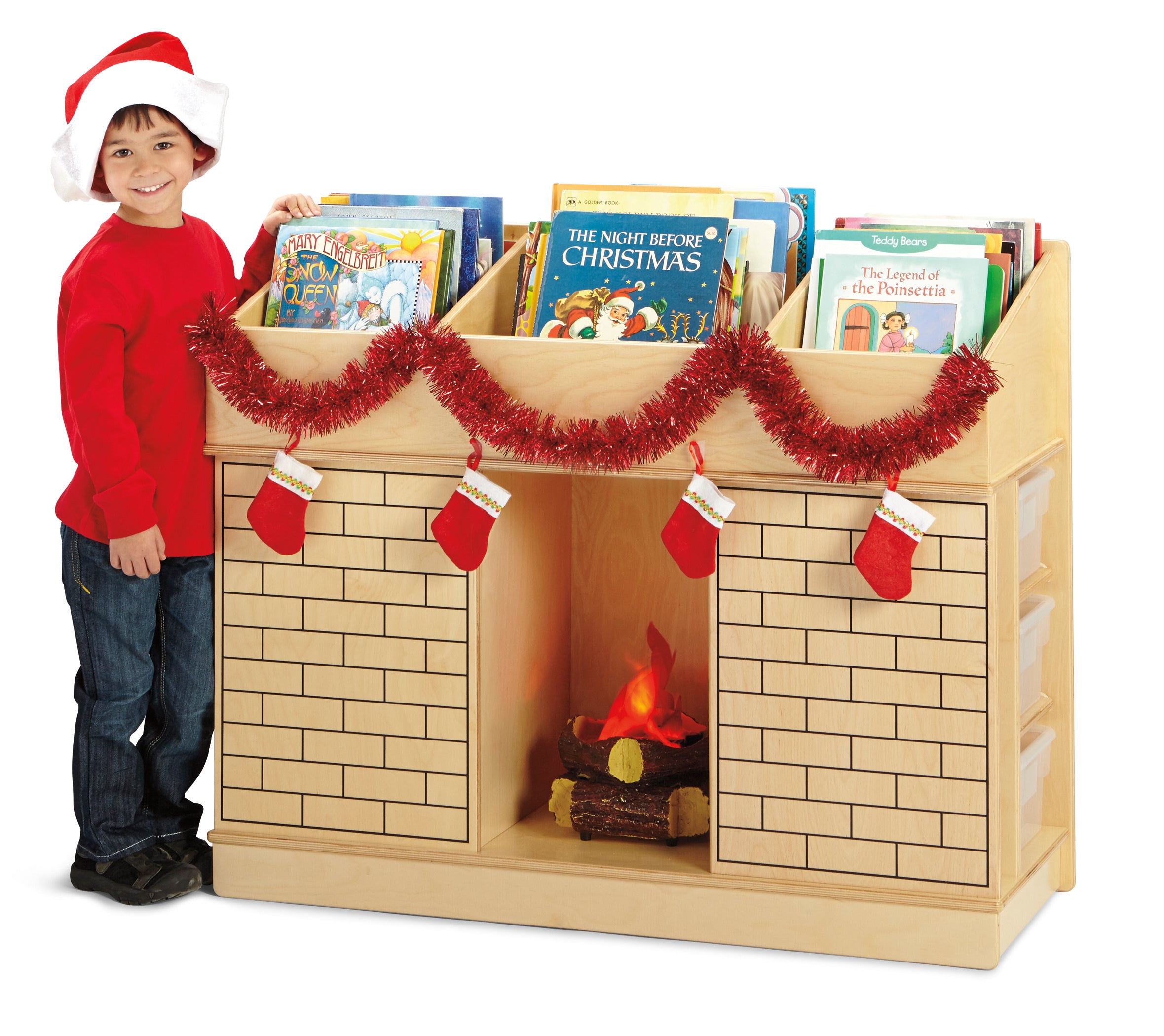 Jonti-Craft® Storybook Fireplace