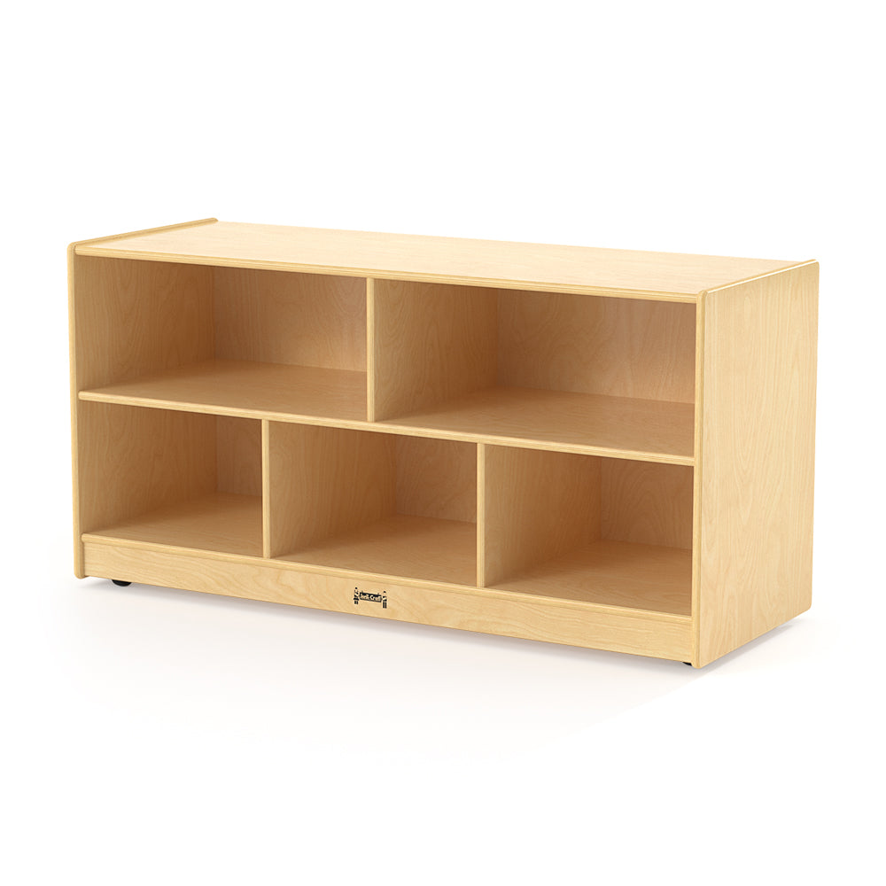 Jonti-Craft® Toddler Single Mobile Storage Unit - 18" Deep