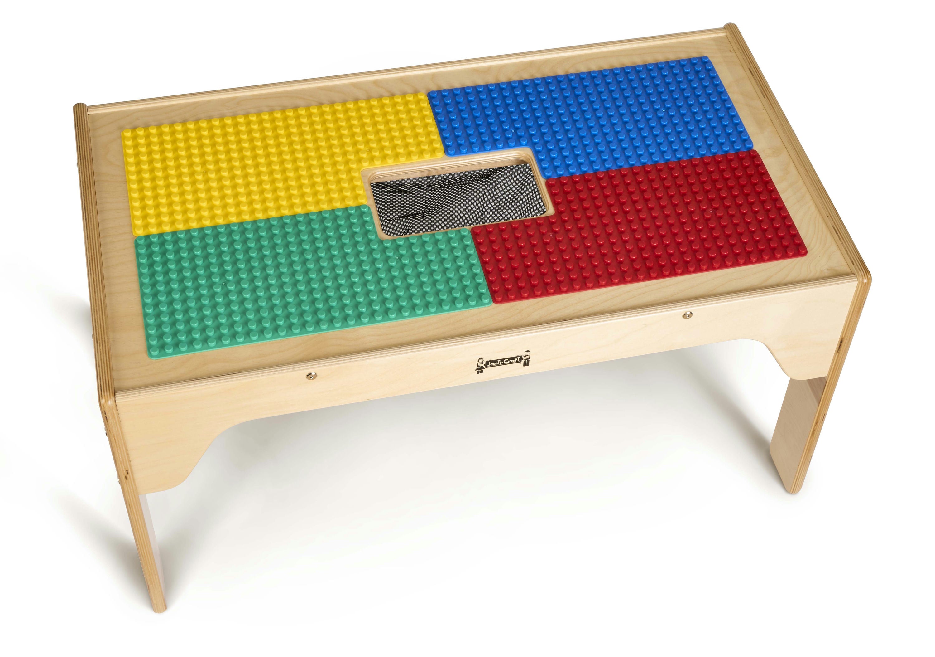 Jonti-Craft® Kids DUPLO® Compatible Wood Rectangle Storage Table