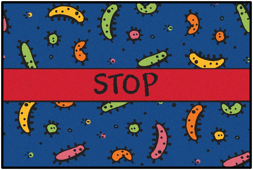 Stop the Germs Sanitize Rug — SKU 37.91