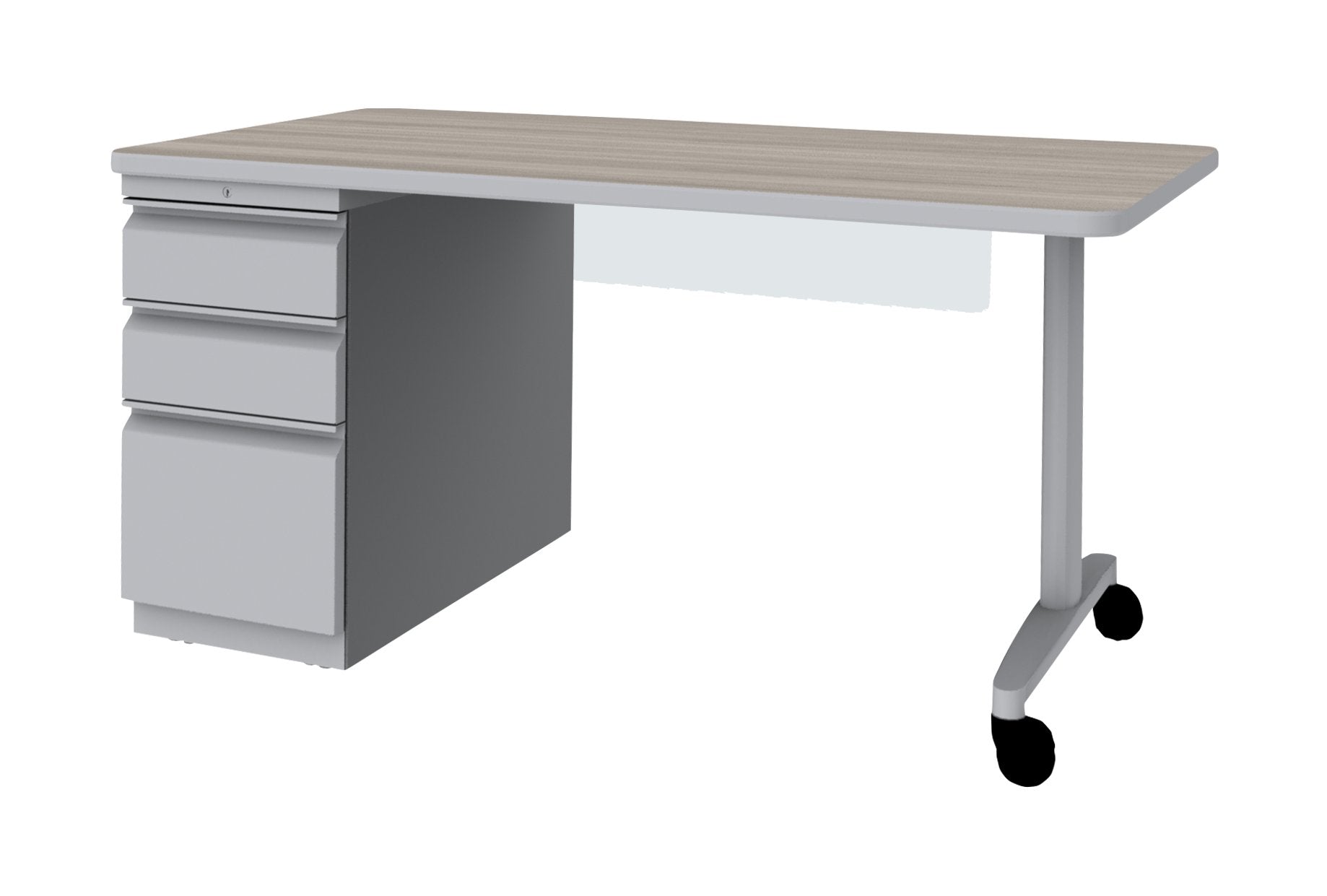 Discover™ Teacher Desk - Rectangular Top