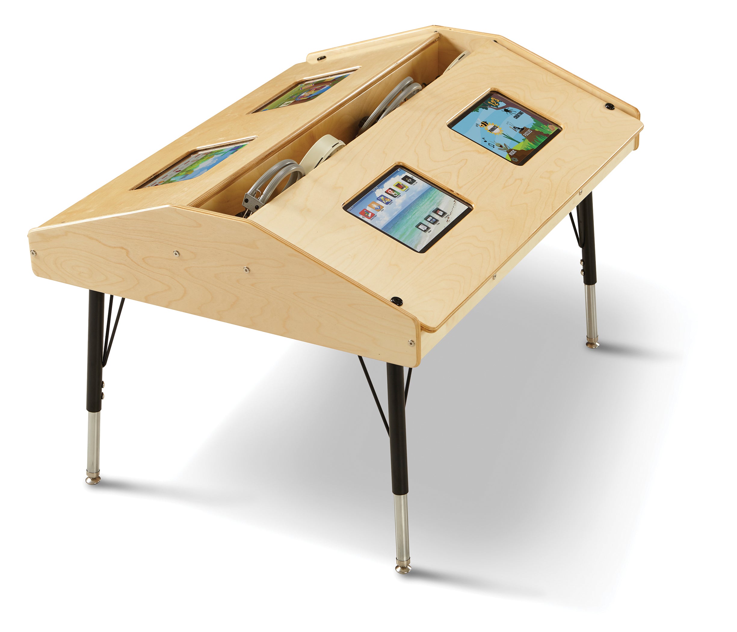 Jonti-Craft® Quad Tablet Table
