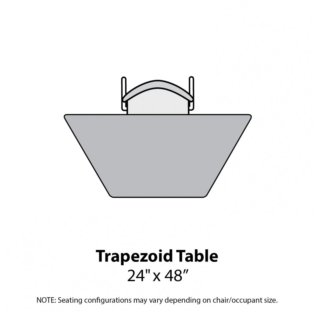 MG2200 Series Trapezoid Activity Tables