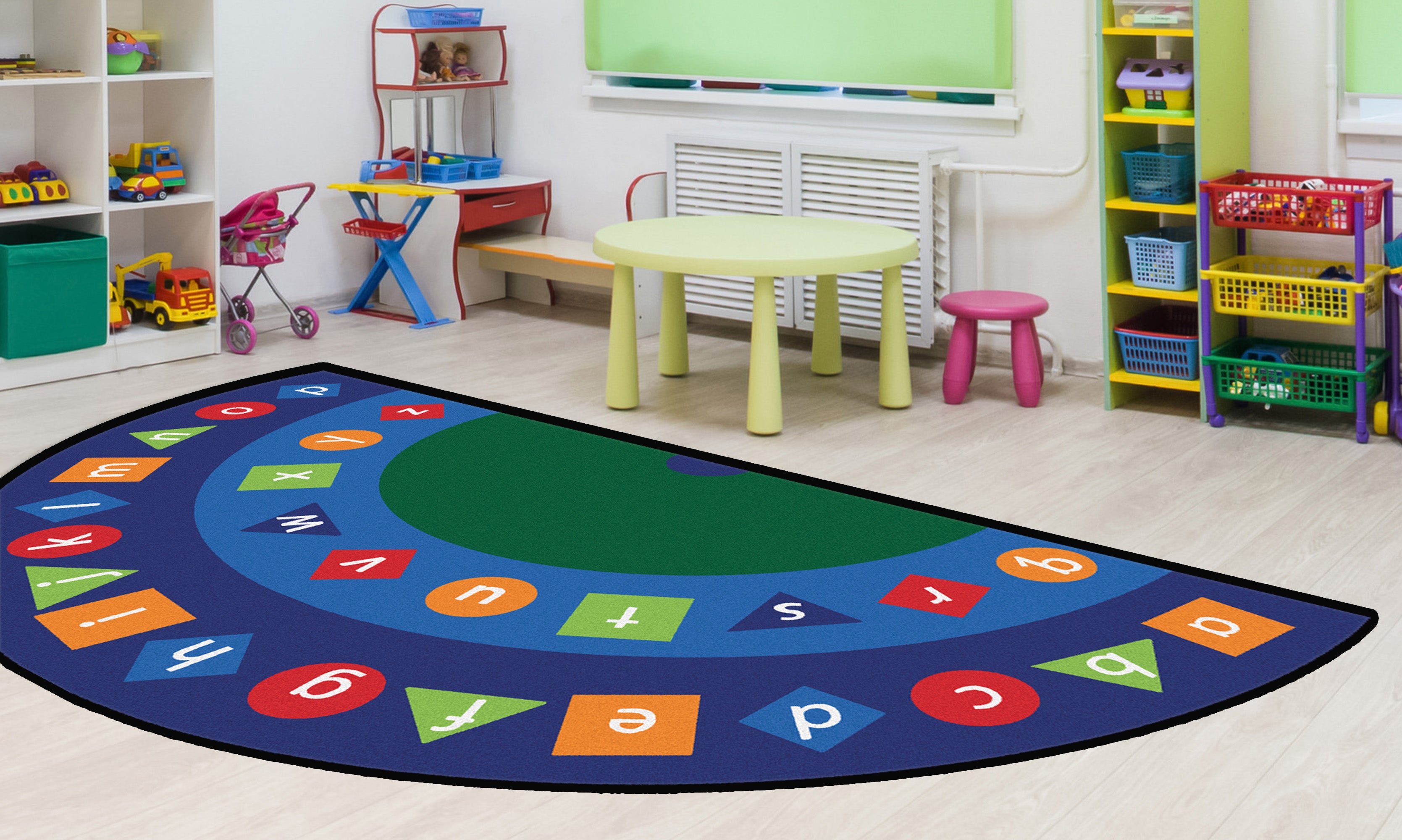 Alpha Shapes Seating Rug