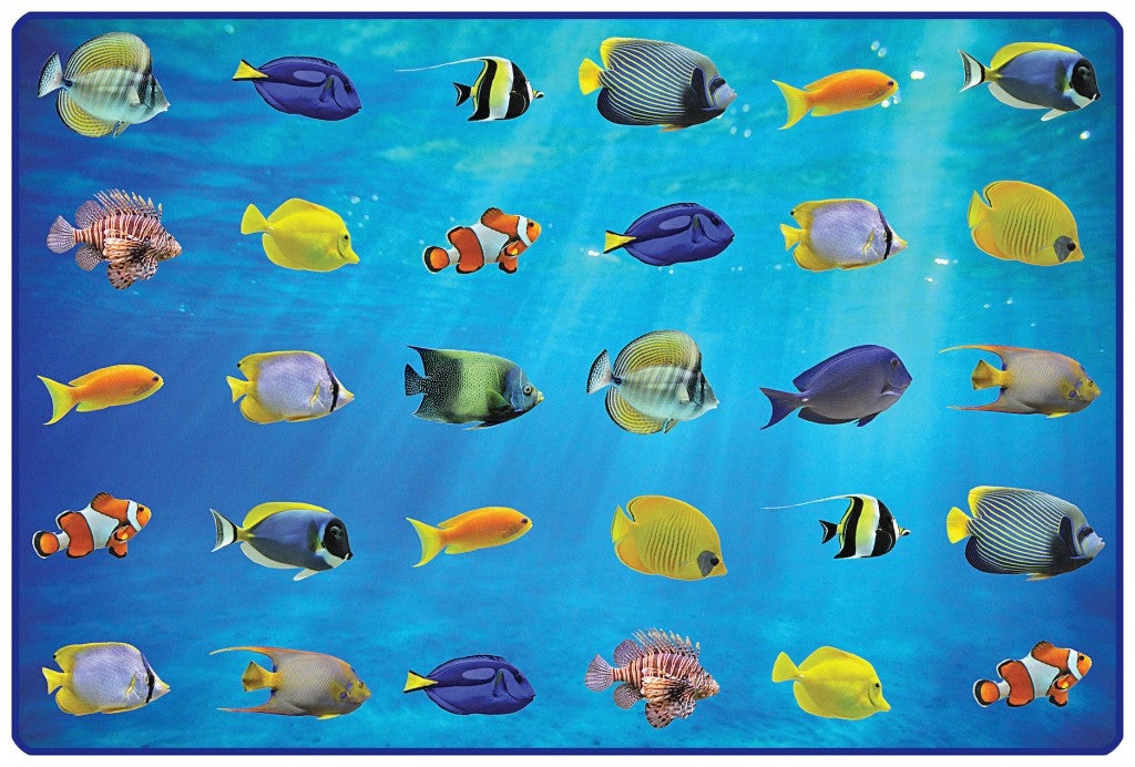 Friendly Fish Seating Rug — SKU 60516