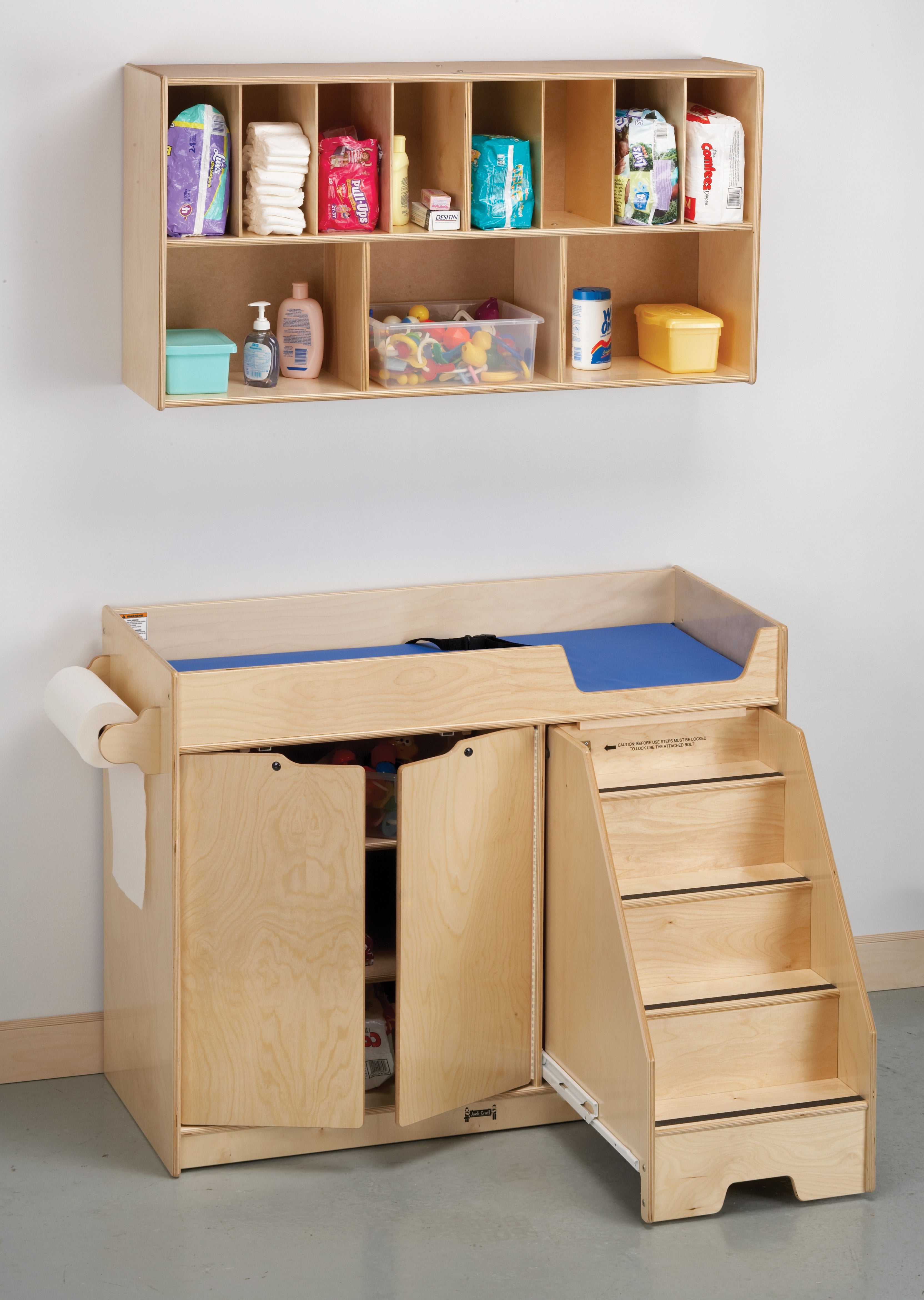 Jonti-Craft® Changing Table - with Stairs