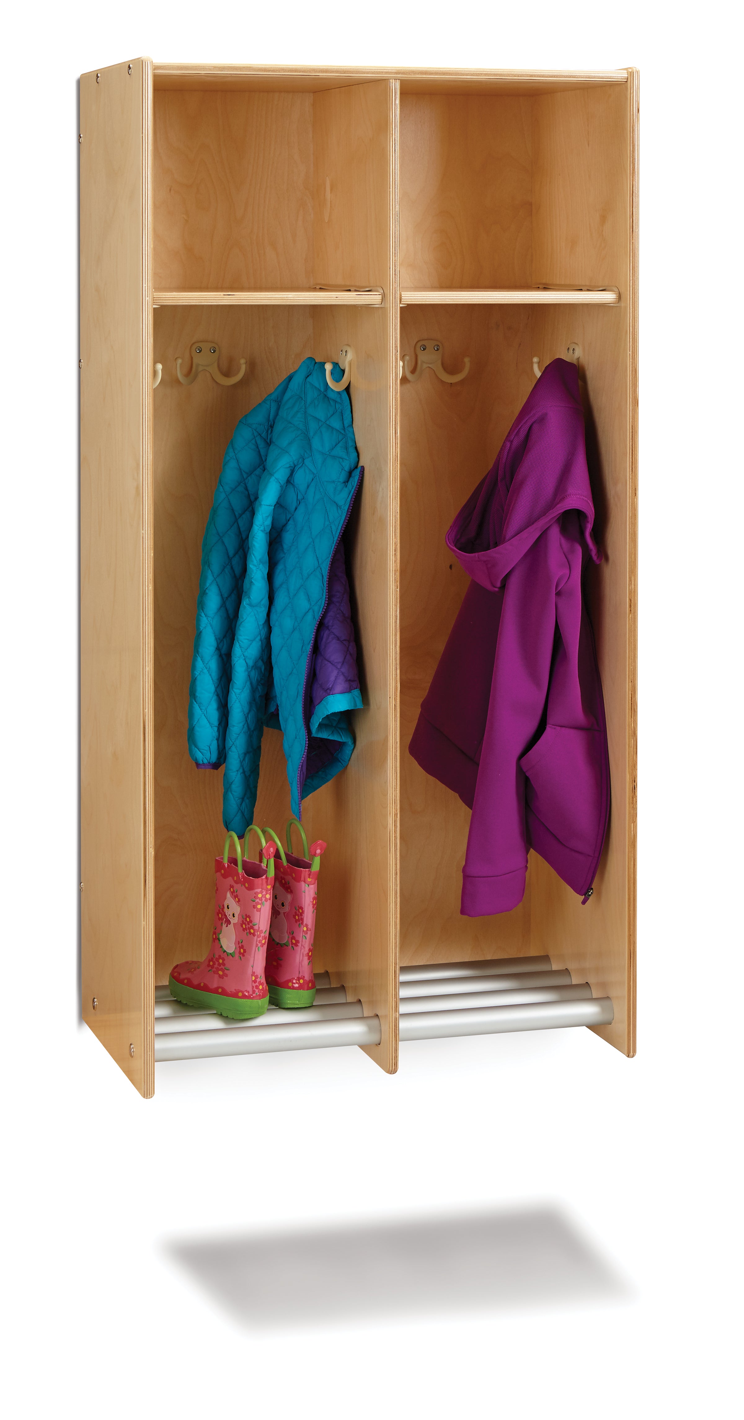 Jonti-Craft® 2 Section Hanging Locker