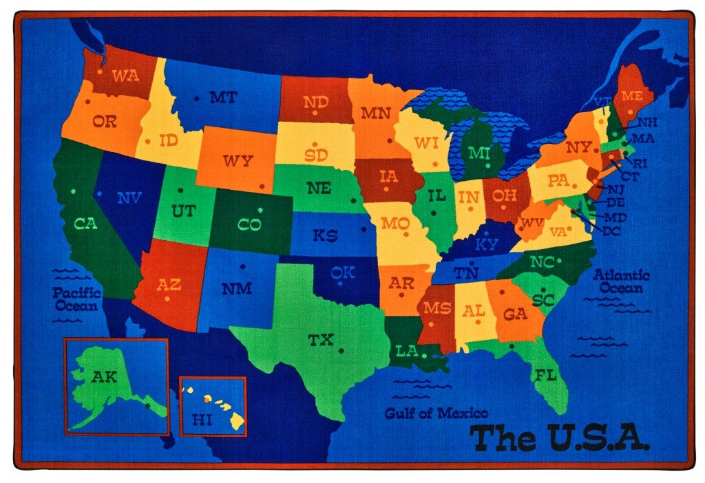 USA Map — SKU 72.95