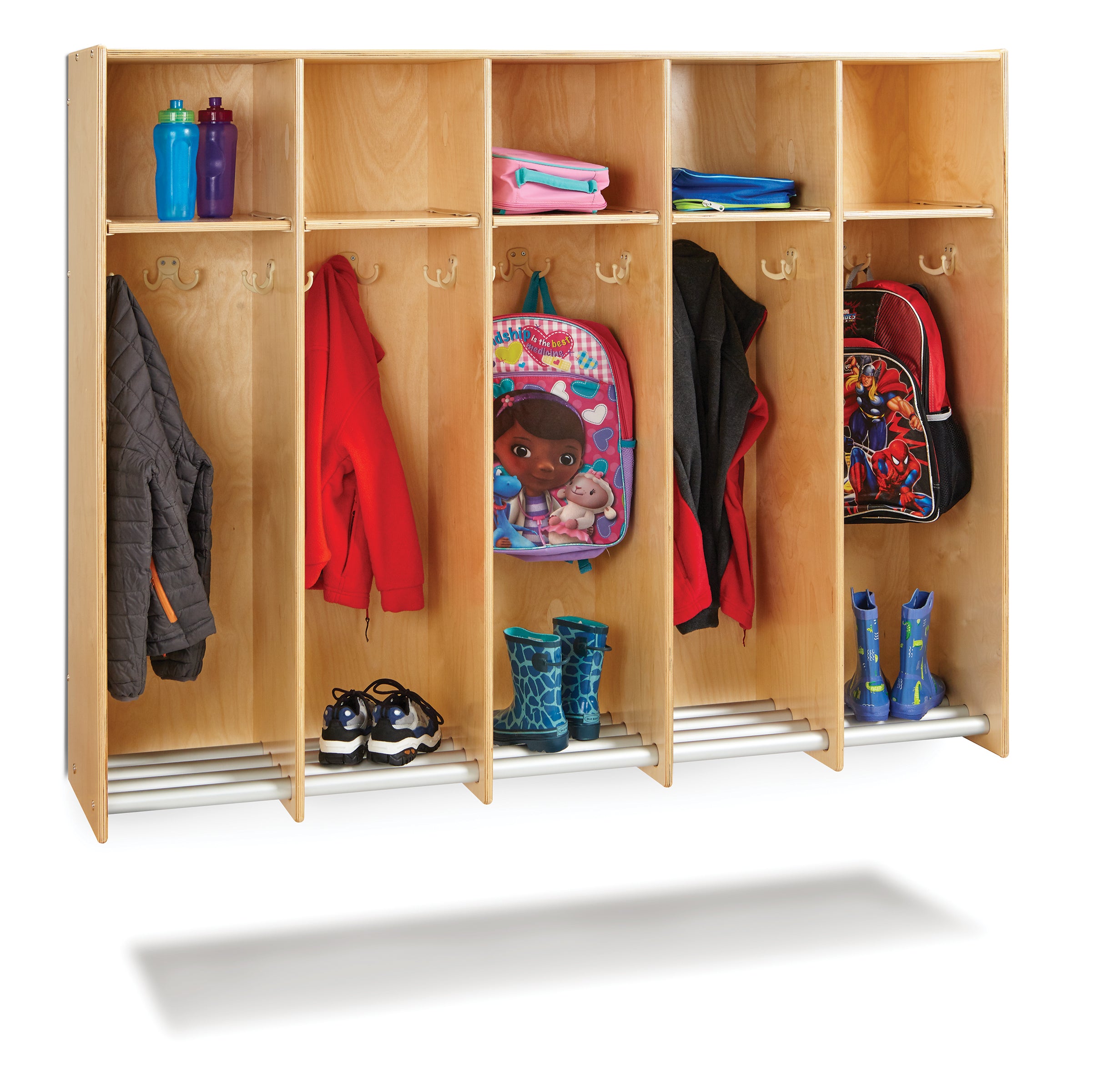 Jonti-Craft® 5 Section Hanging Locker