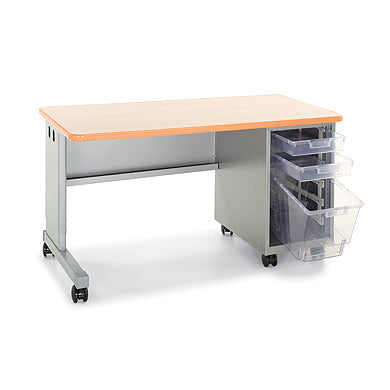 Cascade® Teacher Desk – Single Pedestal