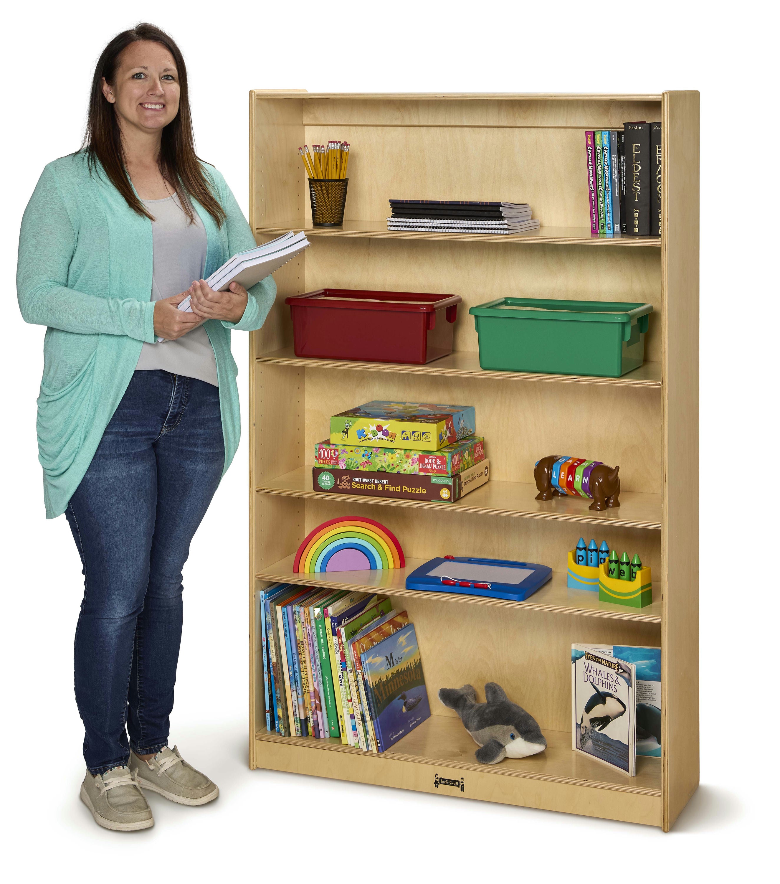 Jonti-Craft® Tall Bookcase — 0972JC_wmodel.jpg