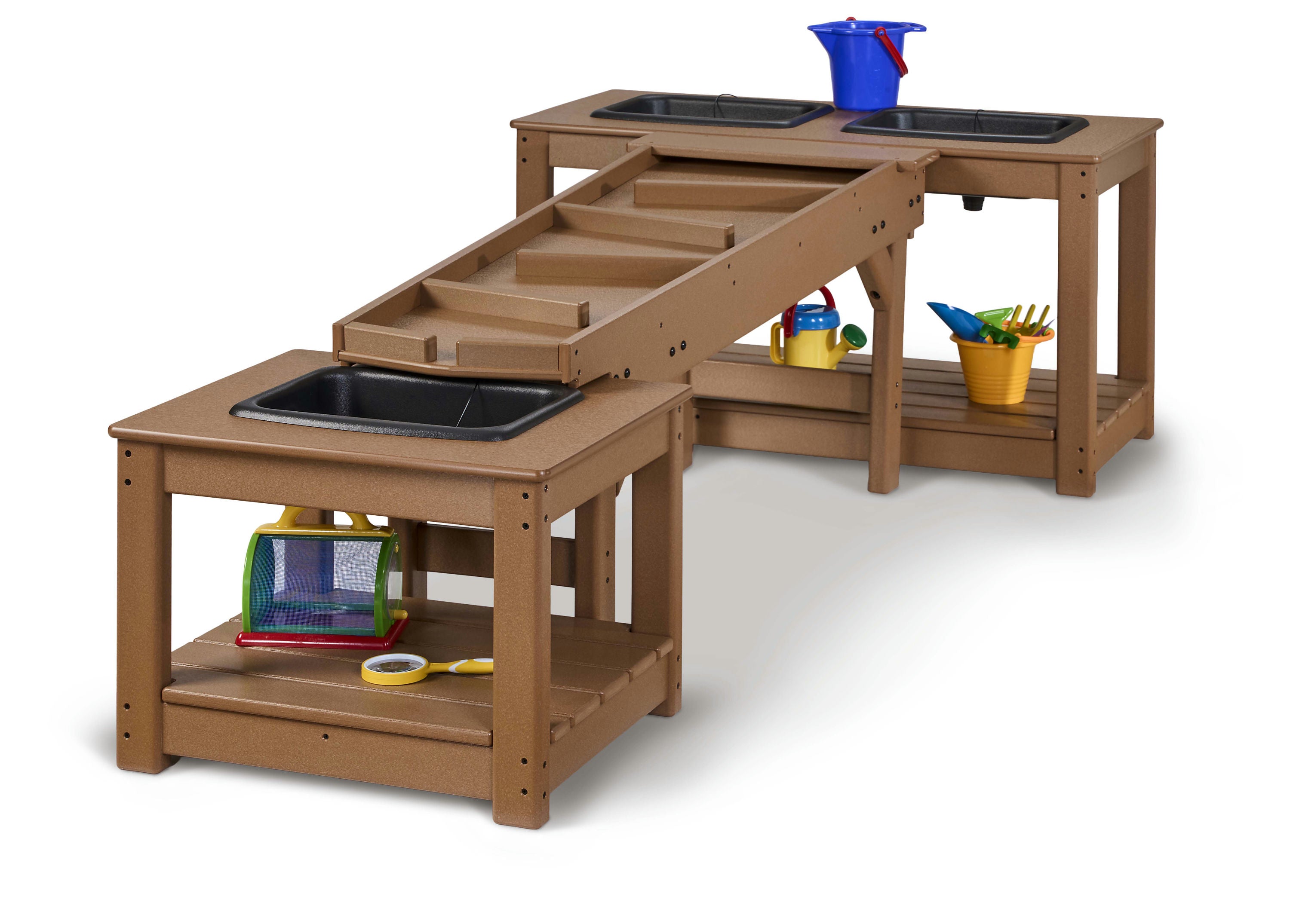 EverPlay® EverPlay® Deluxe Outdoor Waterfall Sensory Table Set