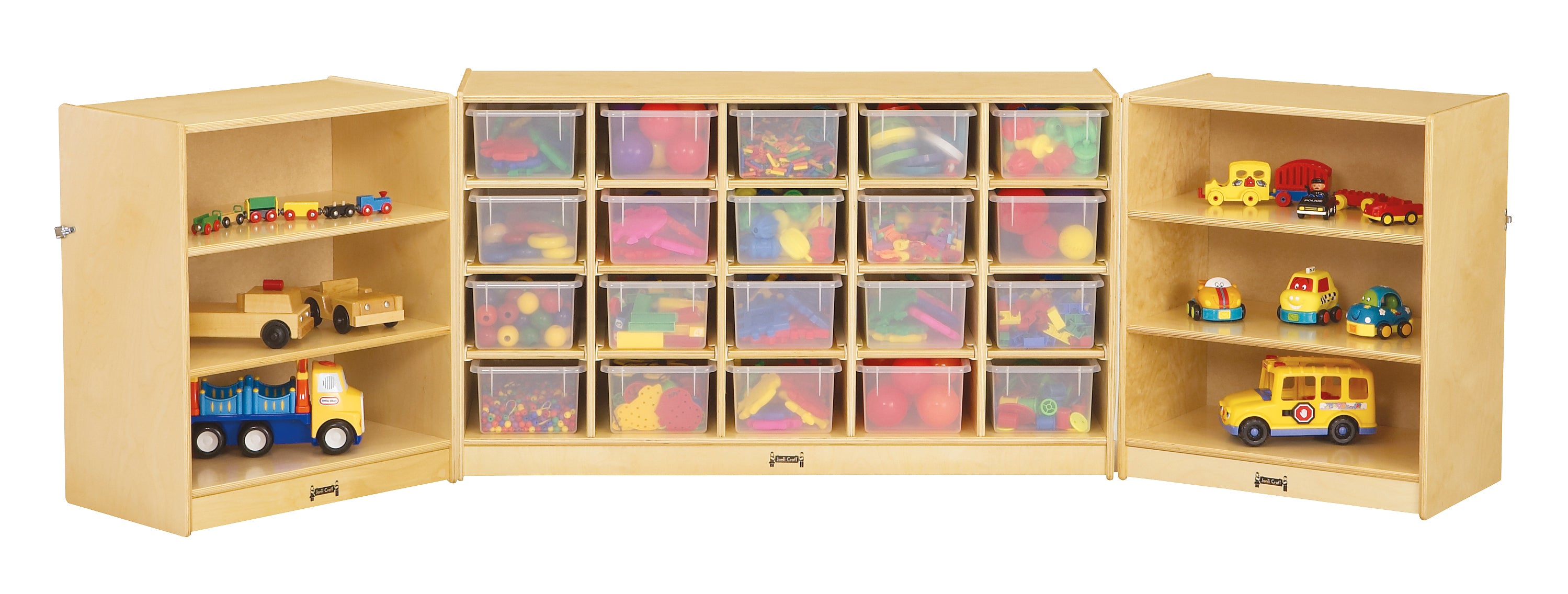 Jonti-Craft® 20 Cubbie-Tray Triple Fold-n-Lock — 03230JC.jpg