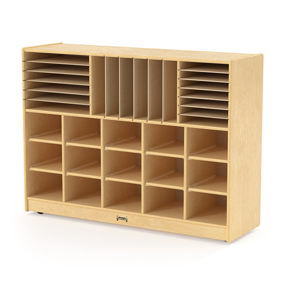 Jonti-Craft® Sectional Cubbie-Tray Mobile Unit — 0415JCMG.jpg