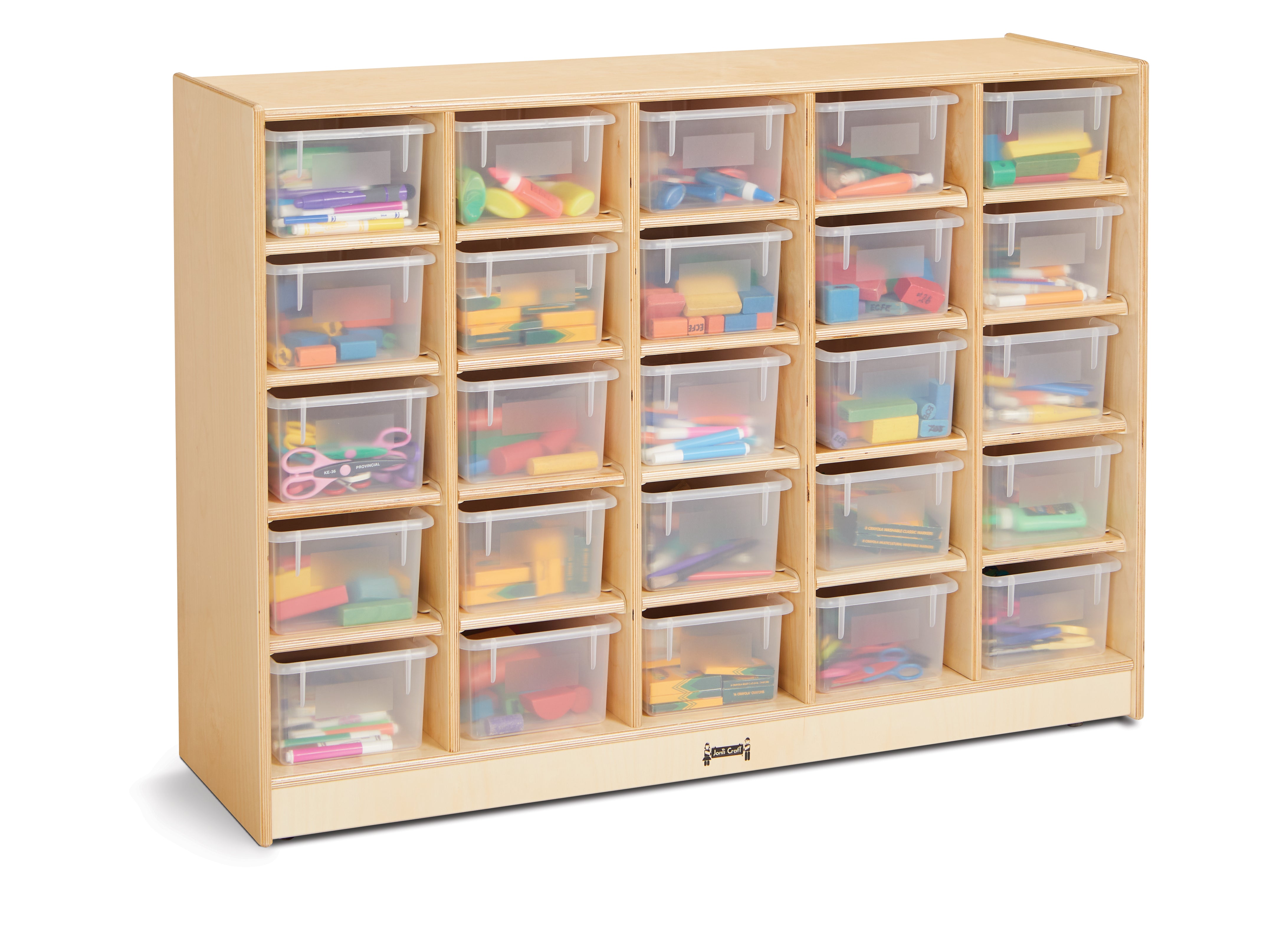 Jonti-Craft® 25 Cubbie-Tray Mobile Storage — 04260JC.jpg
