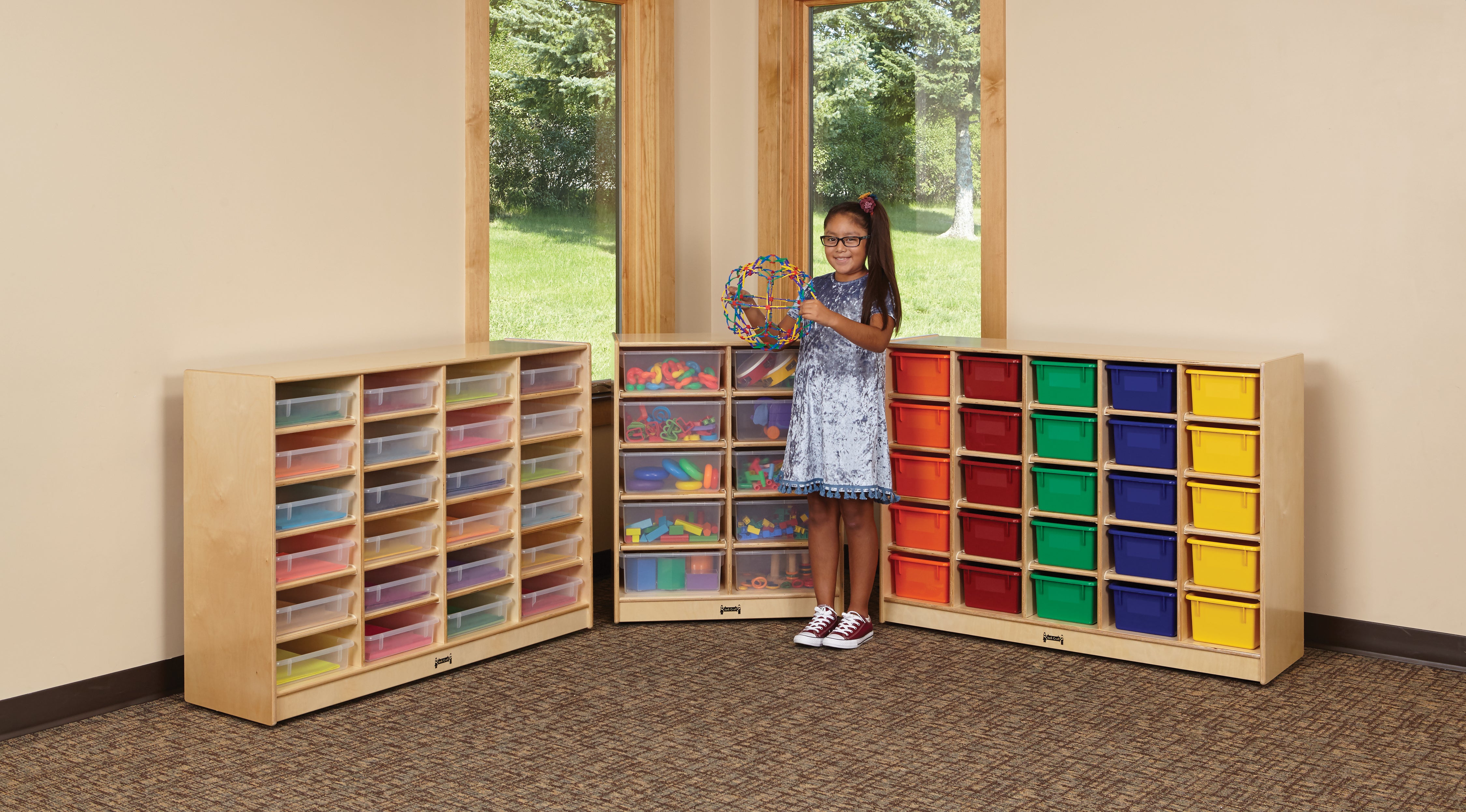 Jonti-Craft® 25 Cubbie-Tray Mobile Storage — Storage-bins_wkid.jpg