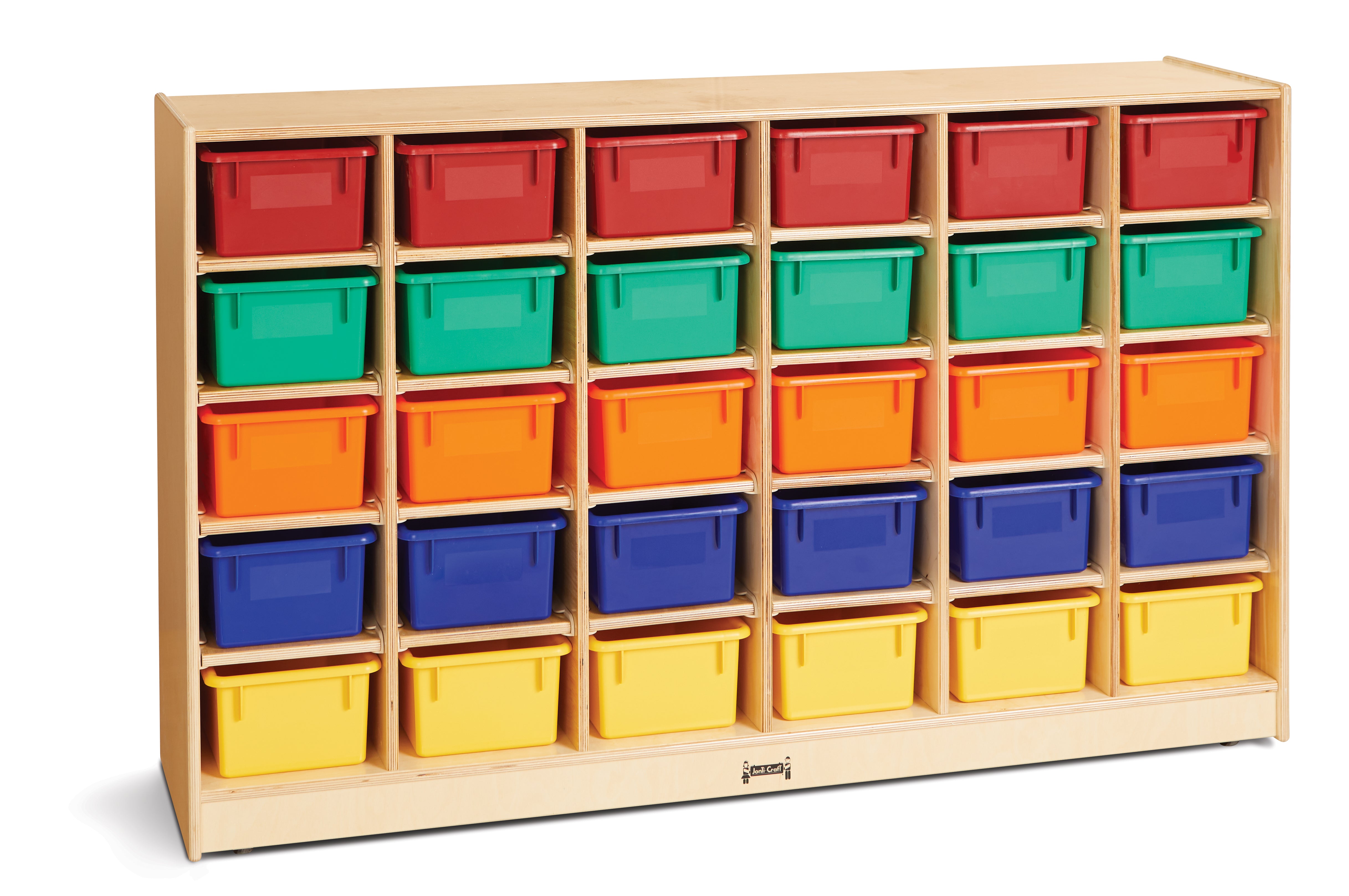 Jonti-Craft® 30 Cubbie-Tray Mobile Storage — 0431JC.jpg