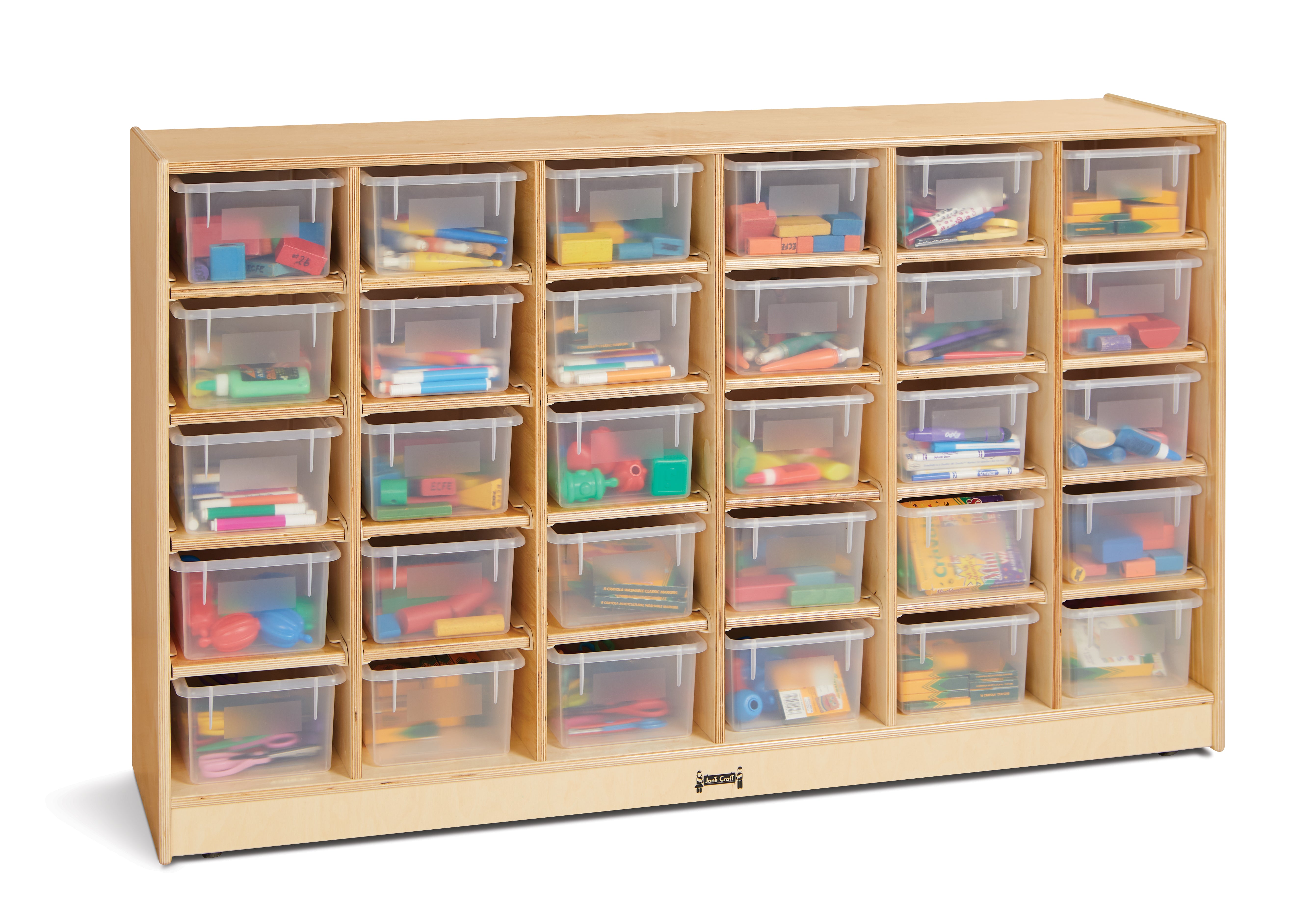 Jonti-Craft® 30 Cubbie-Tray Mobile Storage — 04310JC.jpg