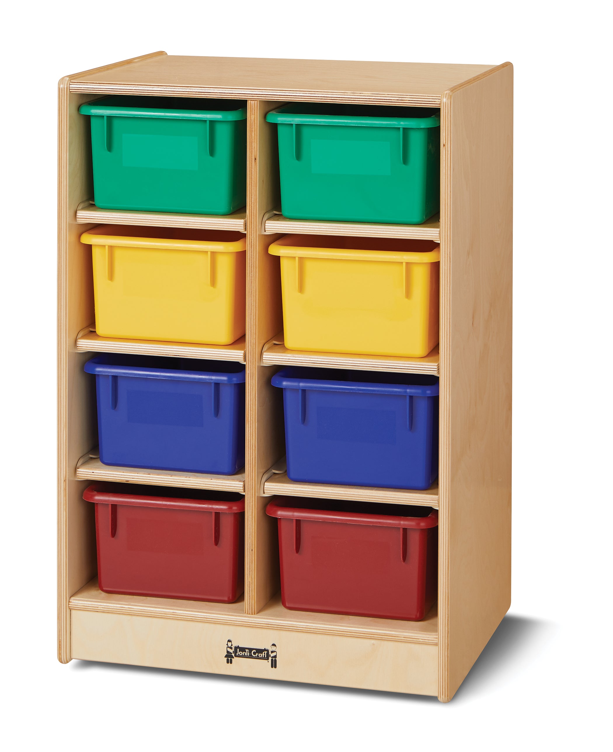 Jonti-Craft® 8 Cubbie-Tray Mobile Unit — 0606JC.jpg