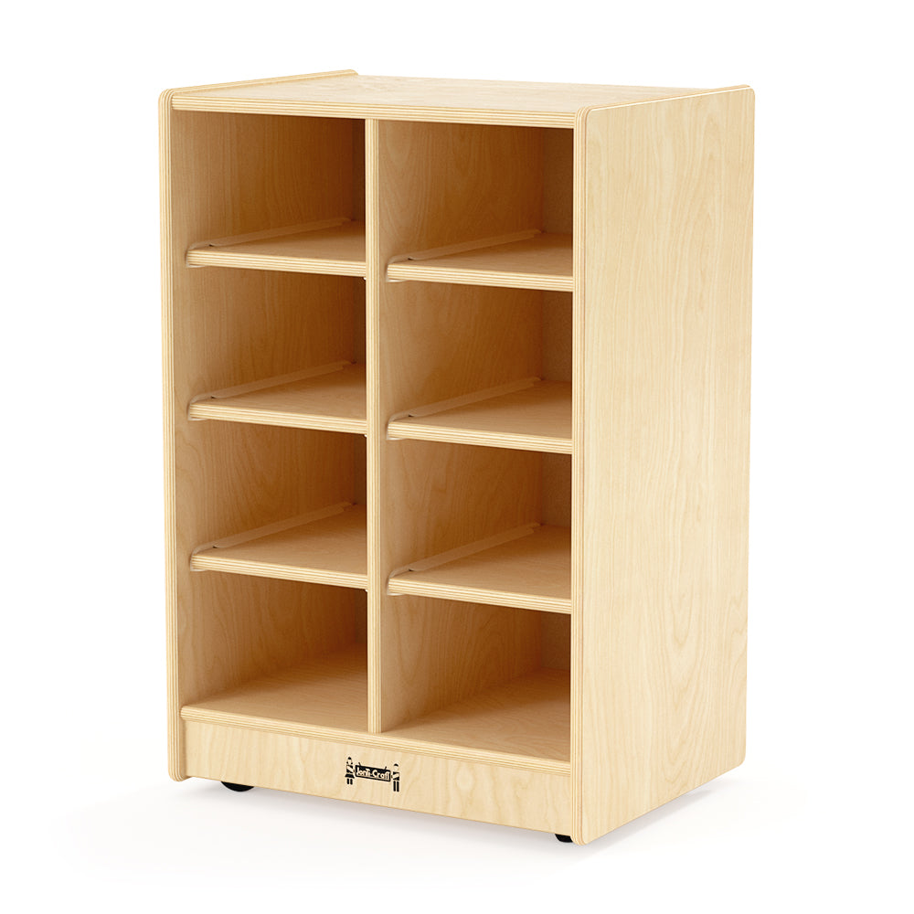Jonti-Craft® 8 Cubbie-Tray Mobile Unit — 0605JC.jpg