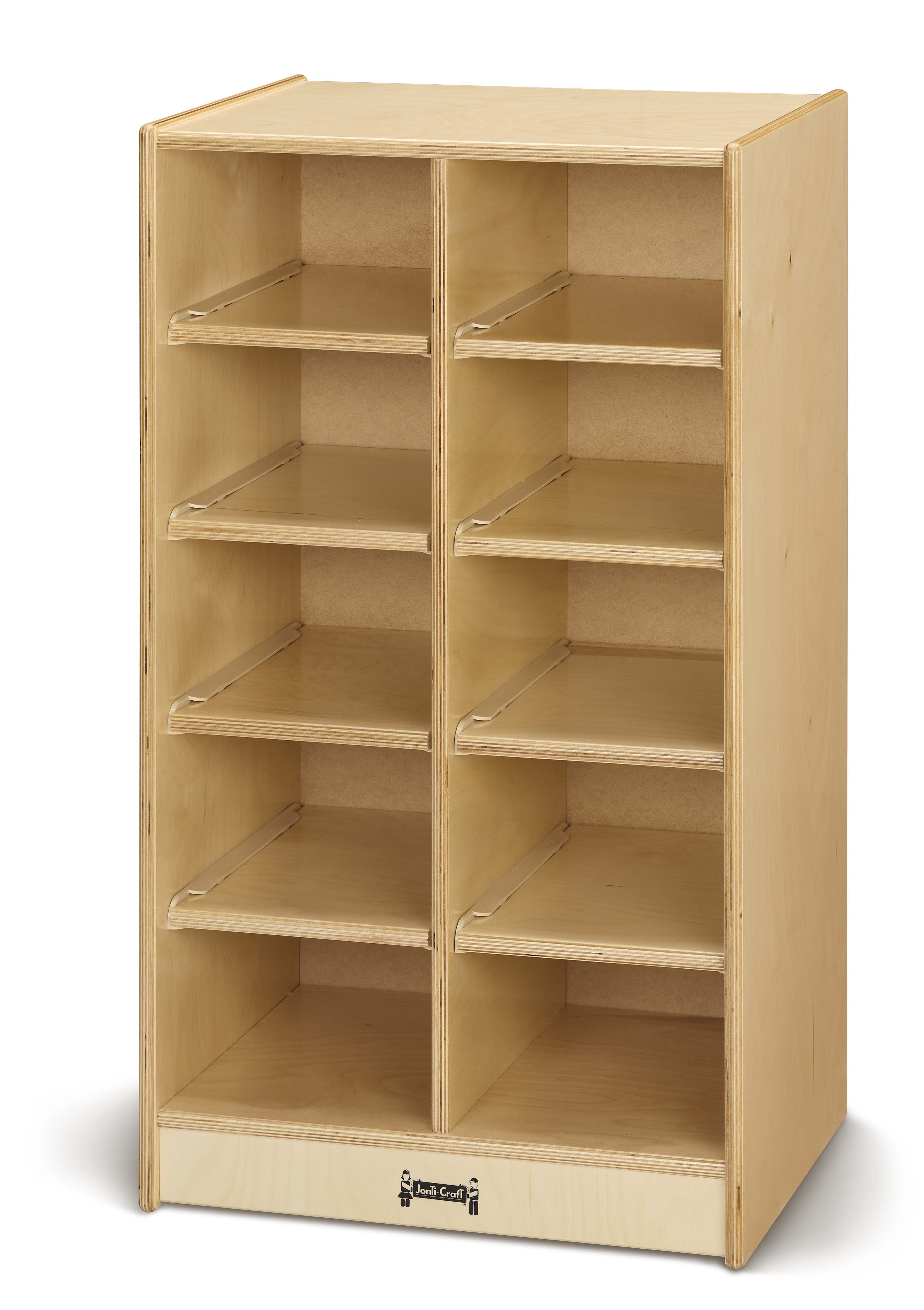 Jonti-Craft® 10 Cubbie-Tray Mobile Unit — 0610JC.jpg