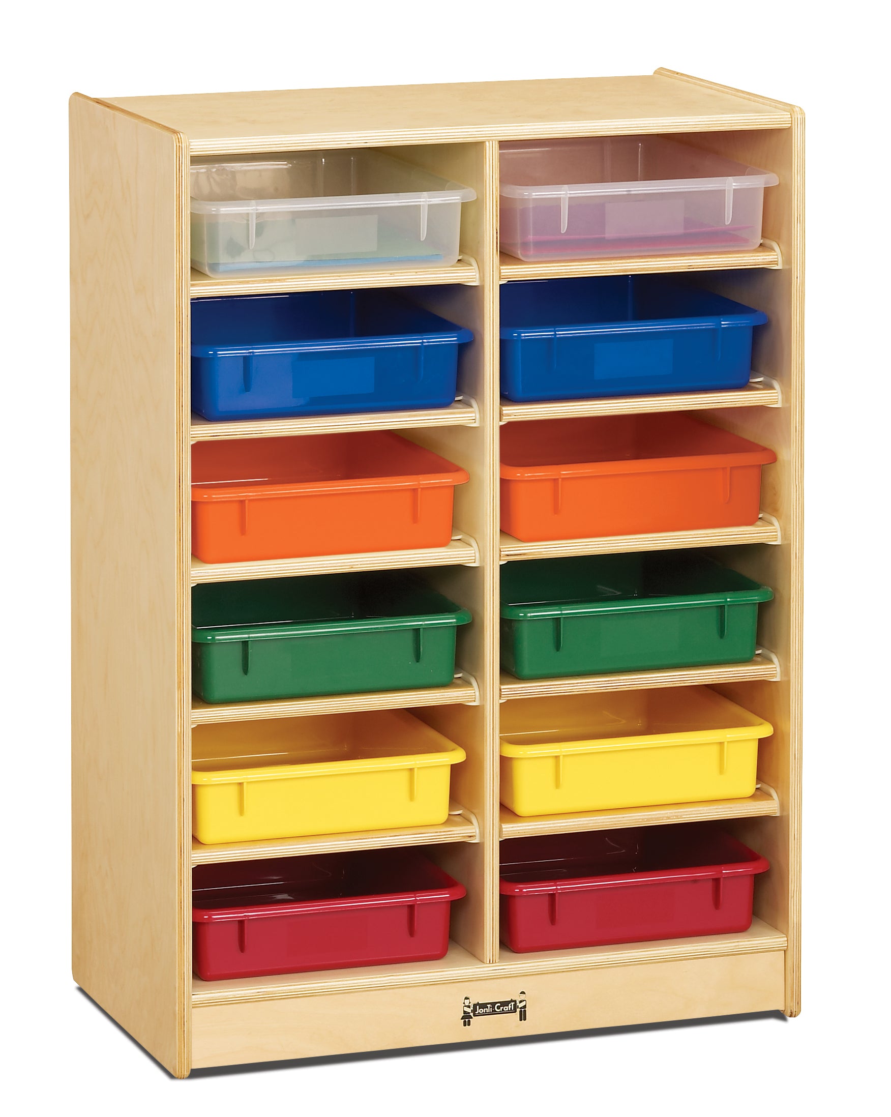 Jonti-Craft® 12 Paper-Tray Mobile Storage — 0613JC.jpg