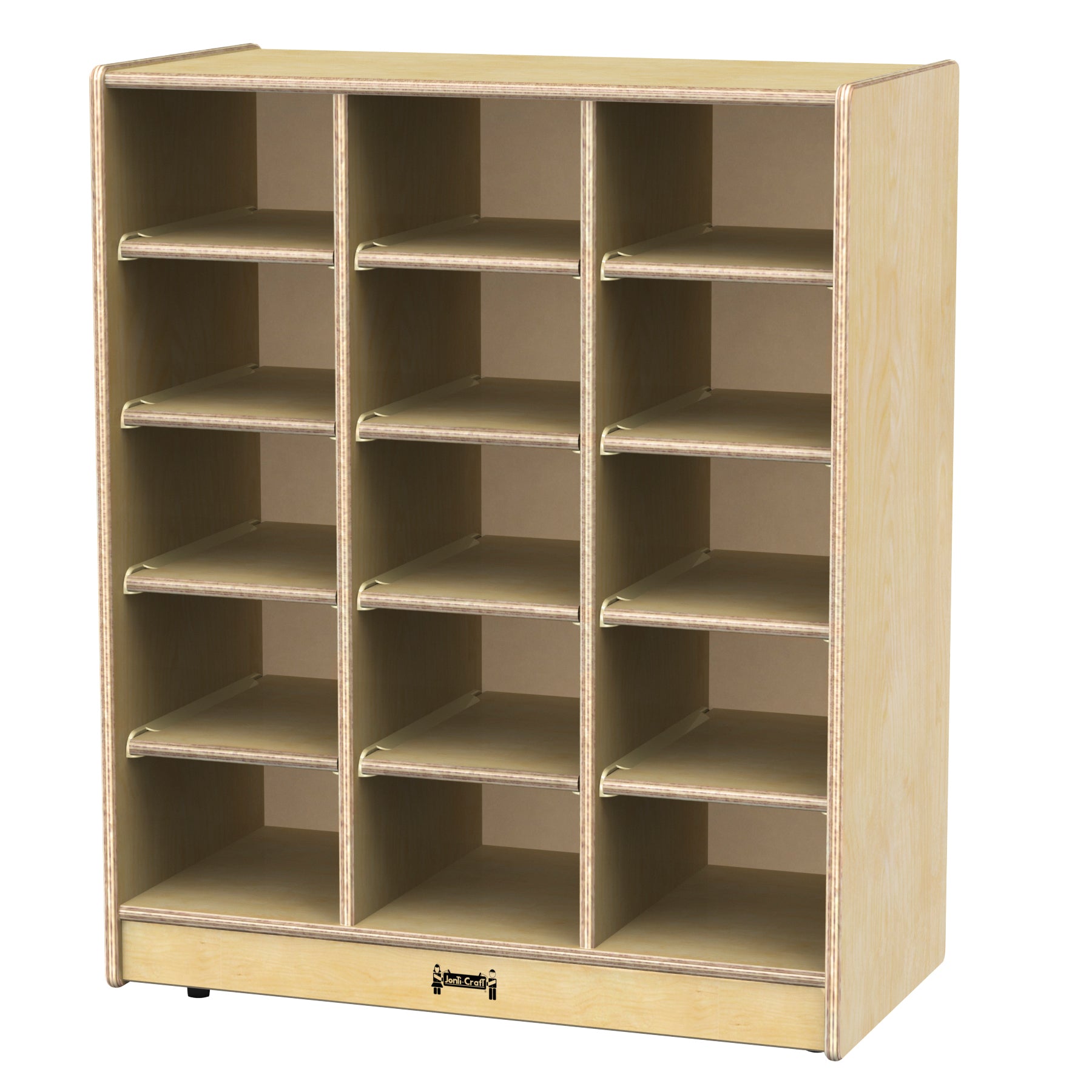Jonti-Craft® 15 Cubbie-Tray Mobile Unit — 0647JC.jpg