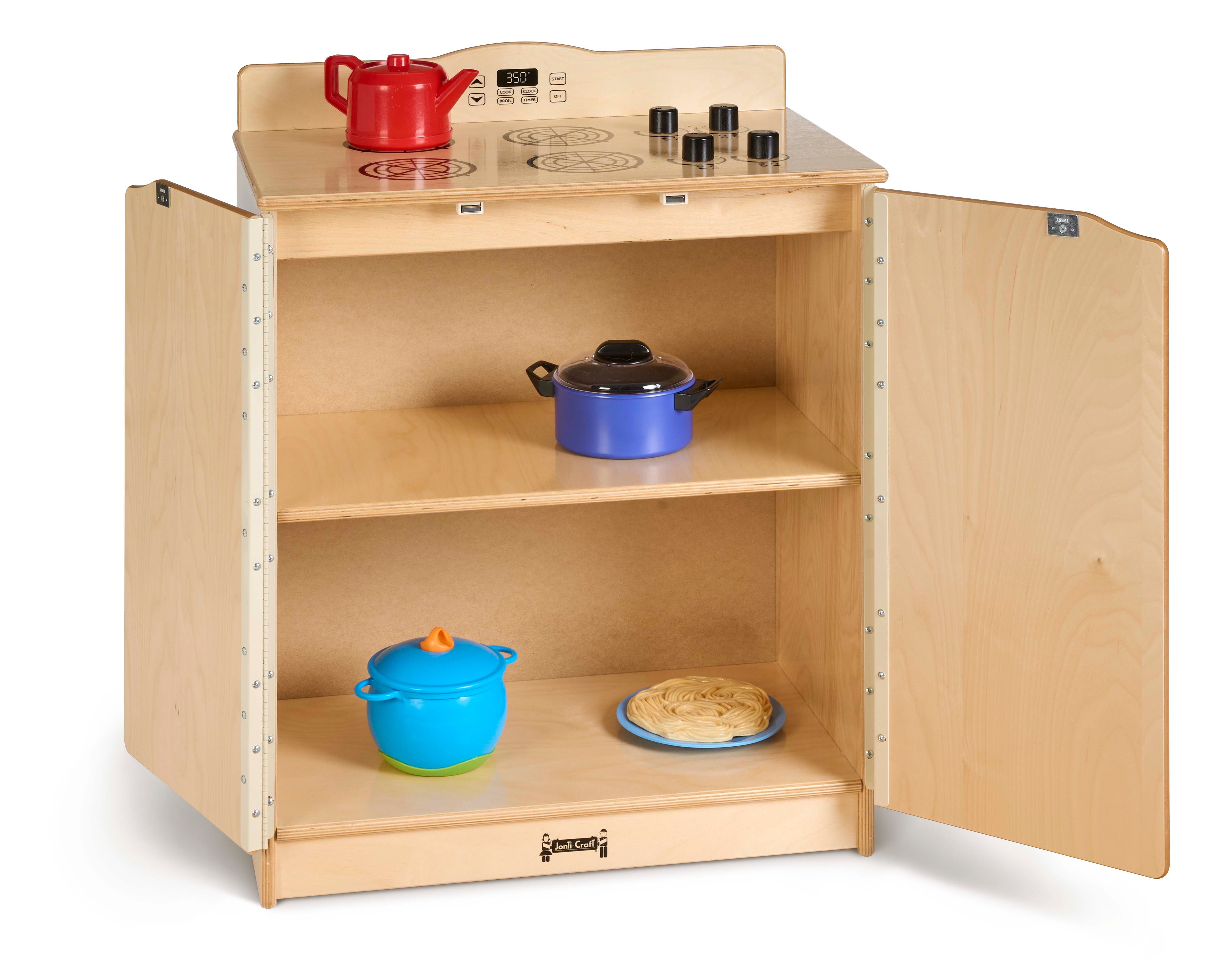 Jonti-Craft® Culinary Creations Play Kitchen Stove — 2409SA_wprop-open.jpg