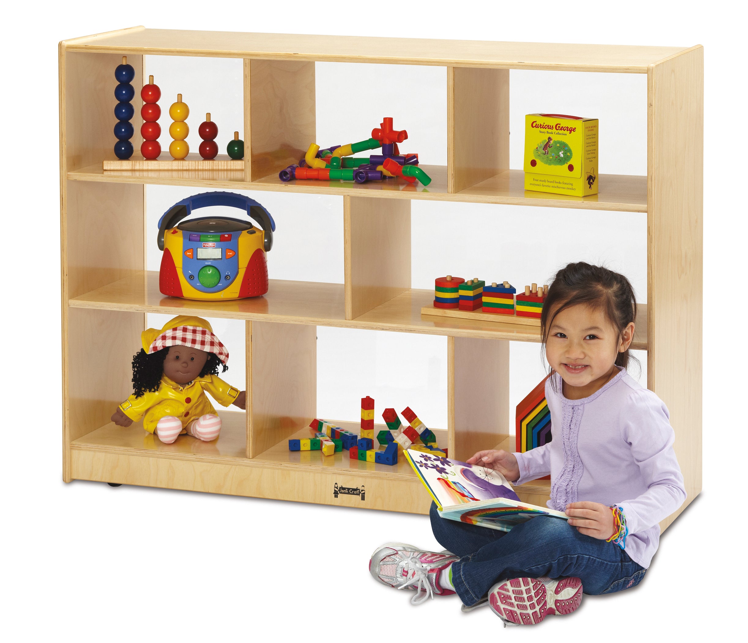 Jonti-Craft® Super-Sized Single Mobile Storage Unit — 2691JCPL_wkid.jpg