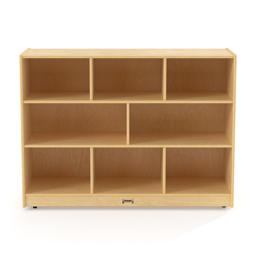 Jonti-Craft® Super-Sized Single Mobile Storage Unit — 2691JC18PW_front.jpg