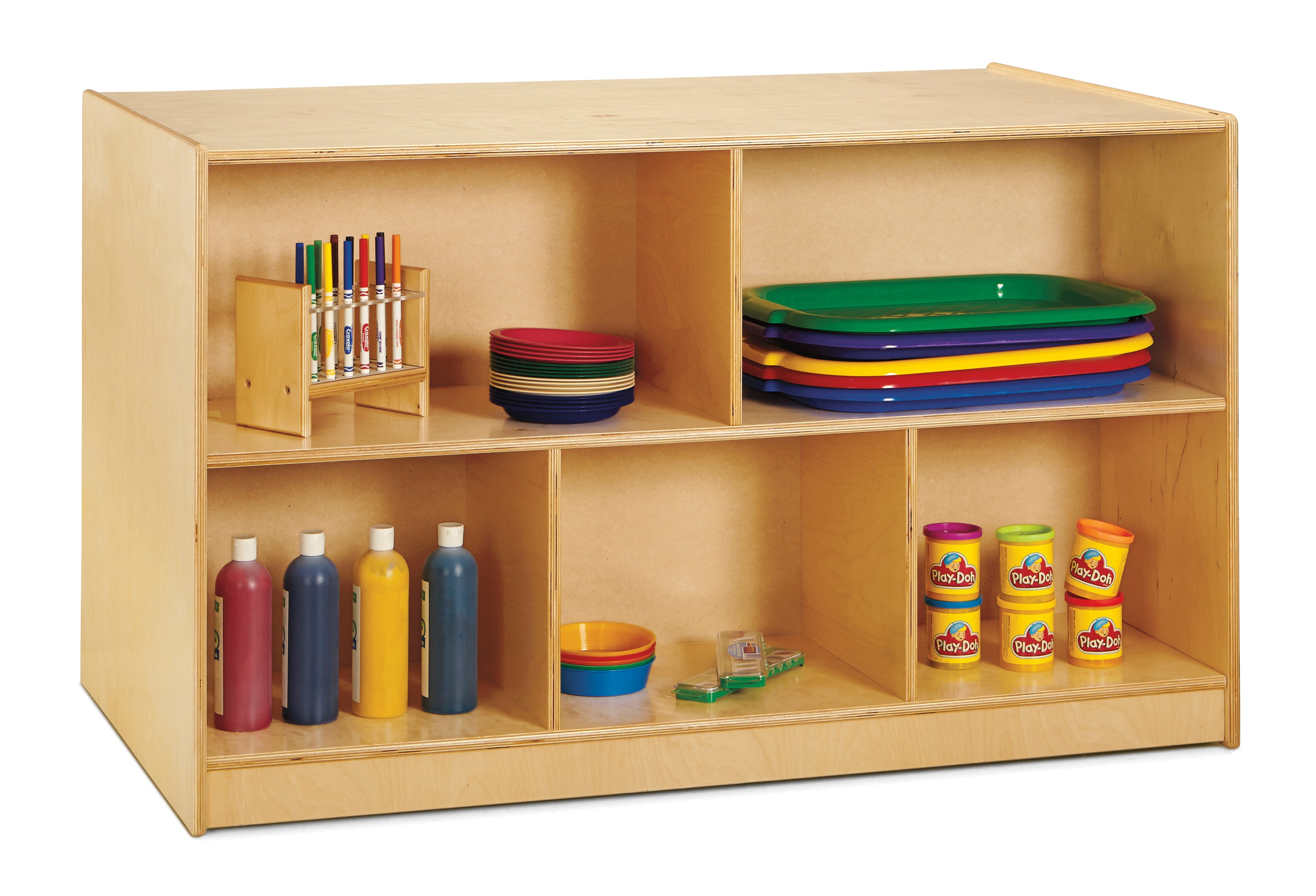Jonti-Craft® Double-Sided Island – Single + 20 Cubbie — 3093JC.jpg