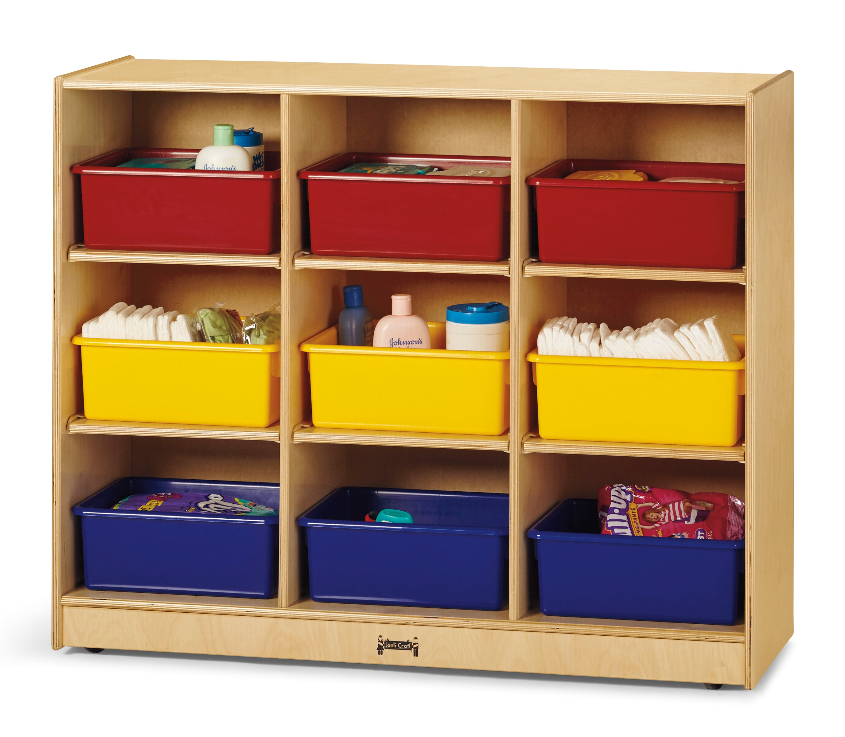 Jonti-Craft® 9 Tub Large Mobile Unit — 3197JC.jpg
