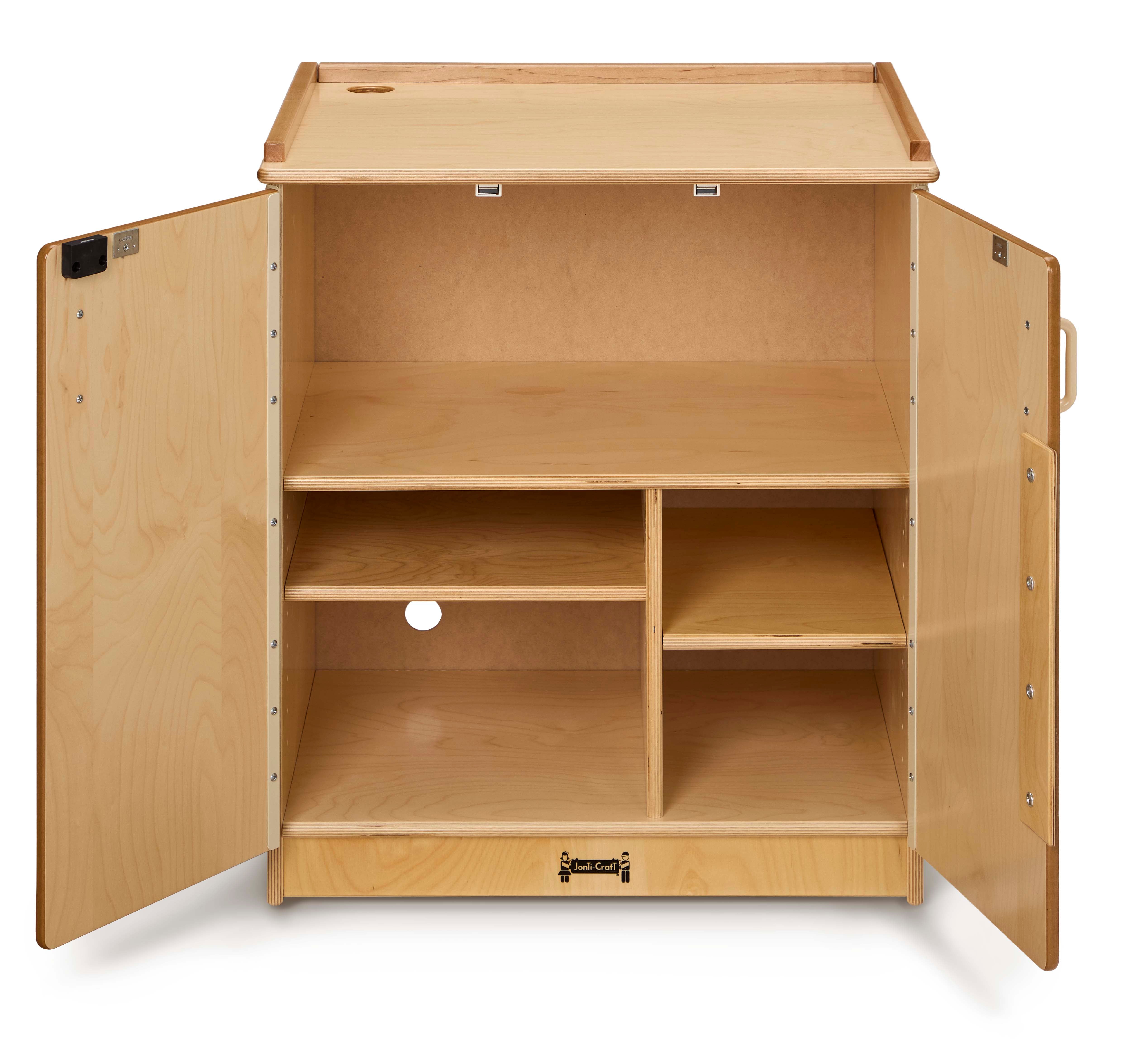 Jonti-Craft® Media Cart — 3305JC_open.jpg