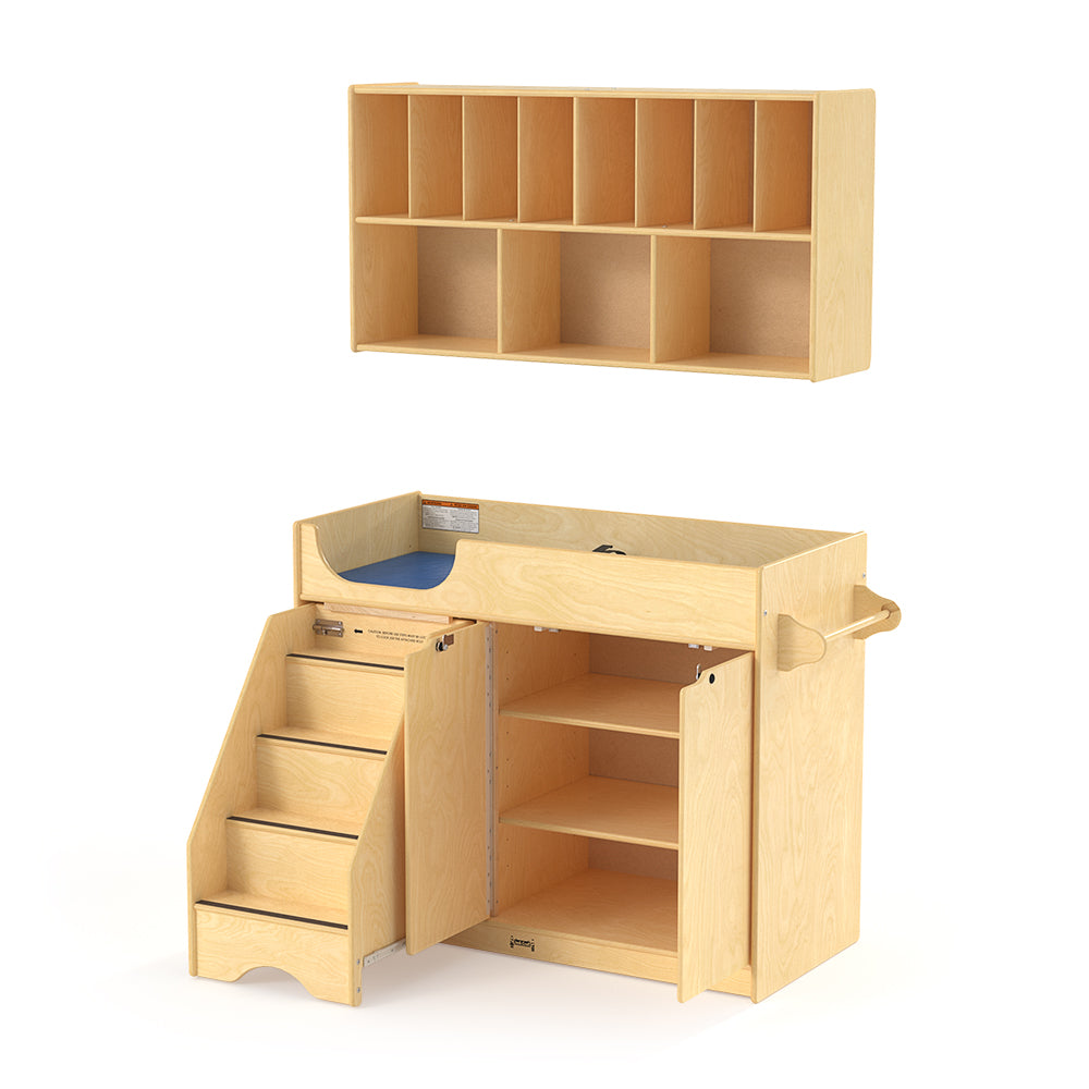 Jonti-Craft® Changing Table - with Stairs — 5135JC.jpg