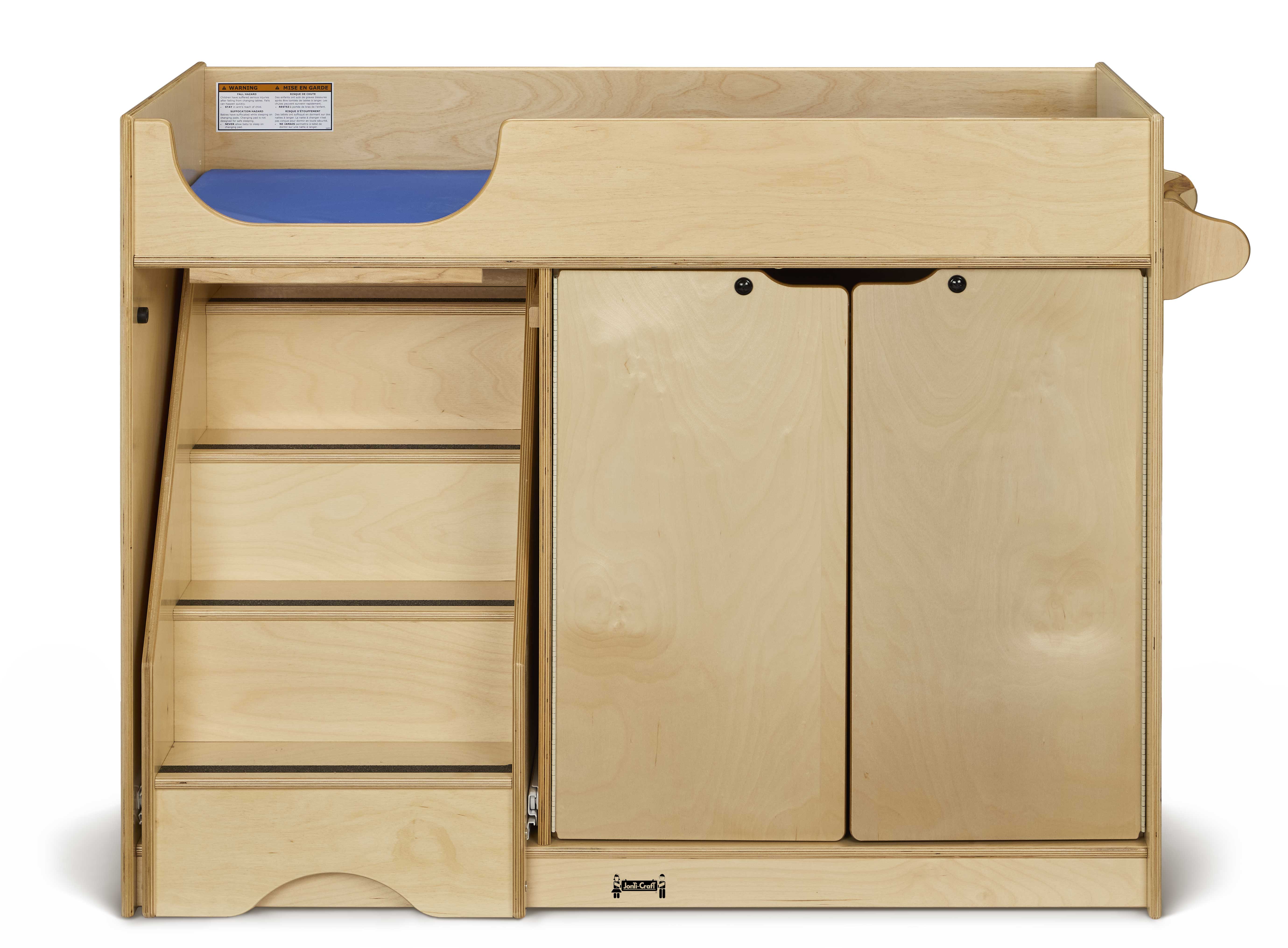 Jonti-Craft® Changing Table - with Stairs — 5131JC_front.jpg