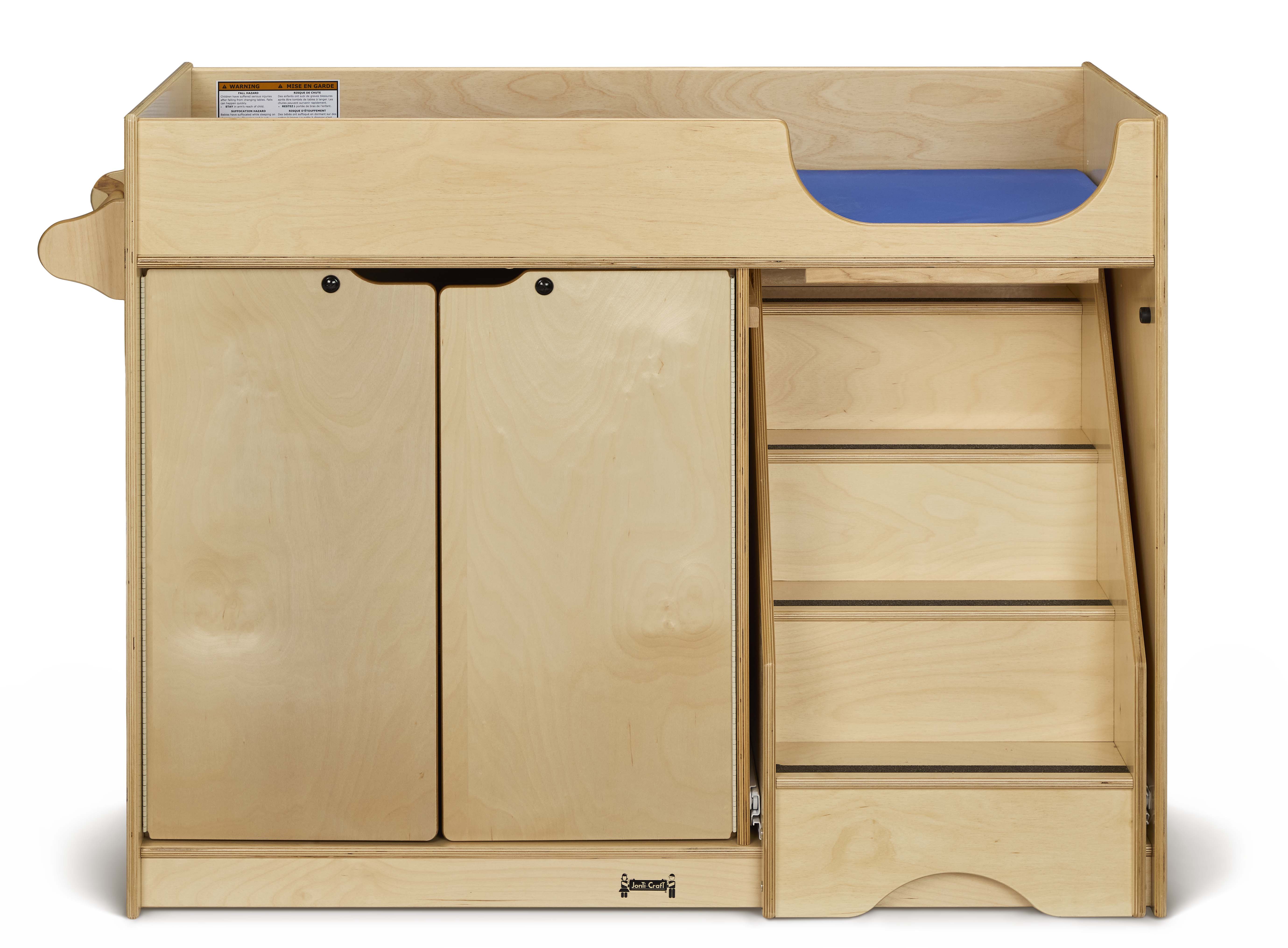 Jonti-Craft® Changing Table - with Stairs — 5137JC_front.jpg