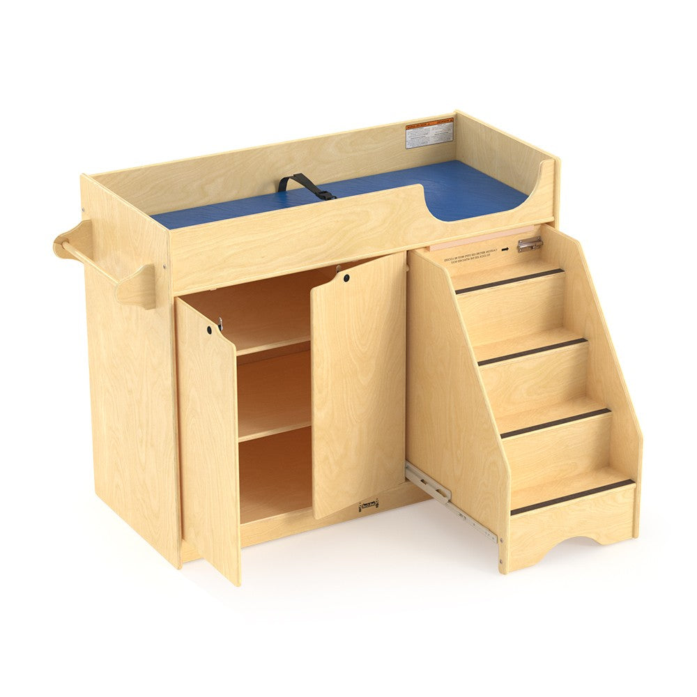 Jonti-Craft® Changing Table - with Stairs — 5137JC_topview.jpg