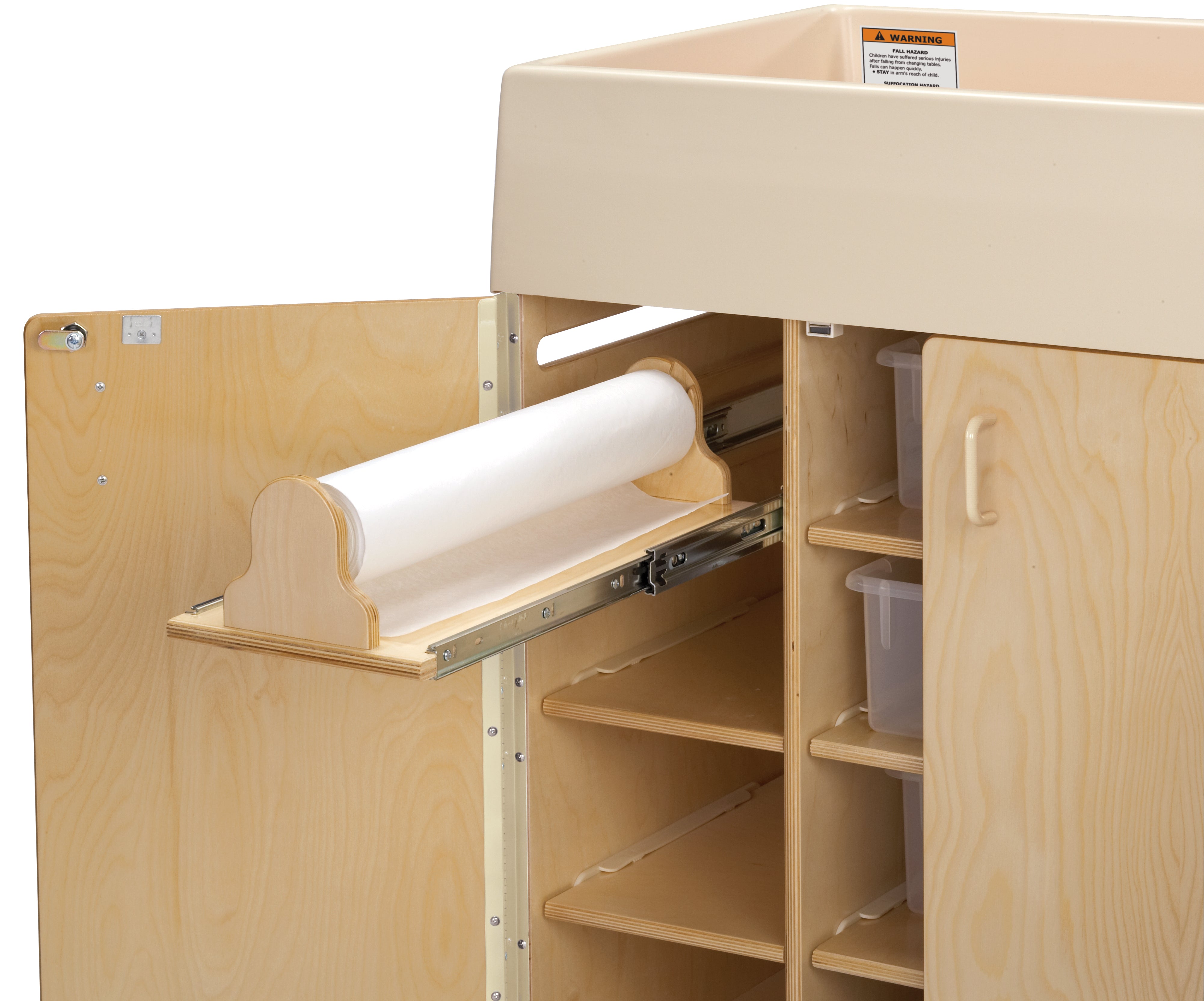 Jonti-Craft® Diaper Changer with Stairs — 5148JC_dispenser.jpg