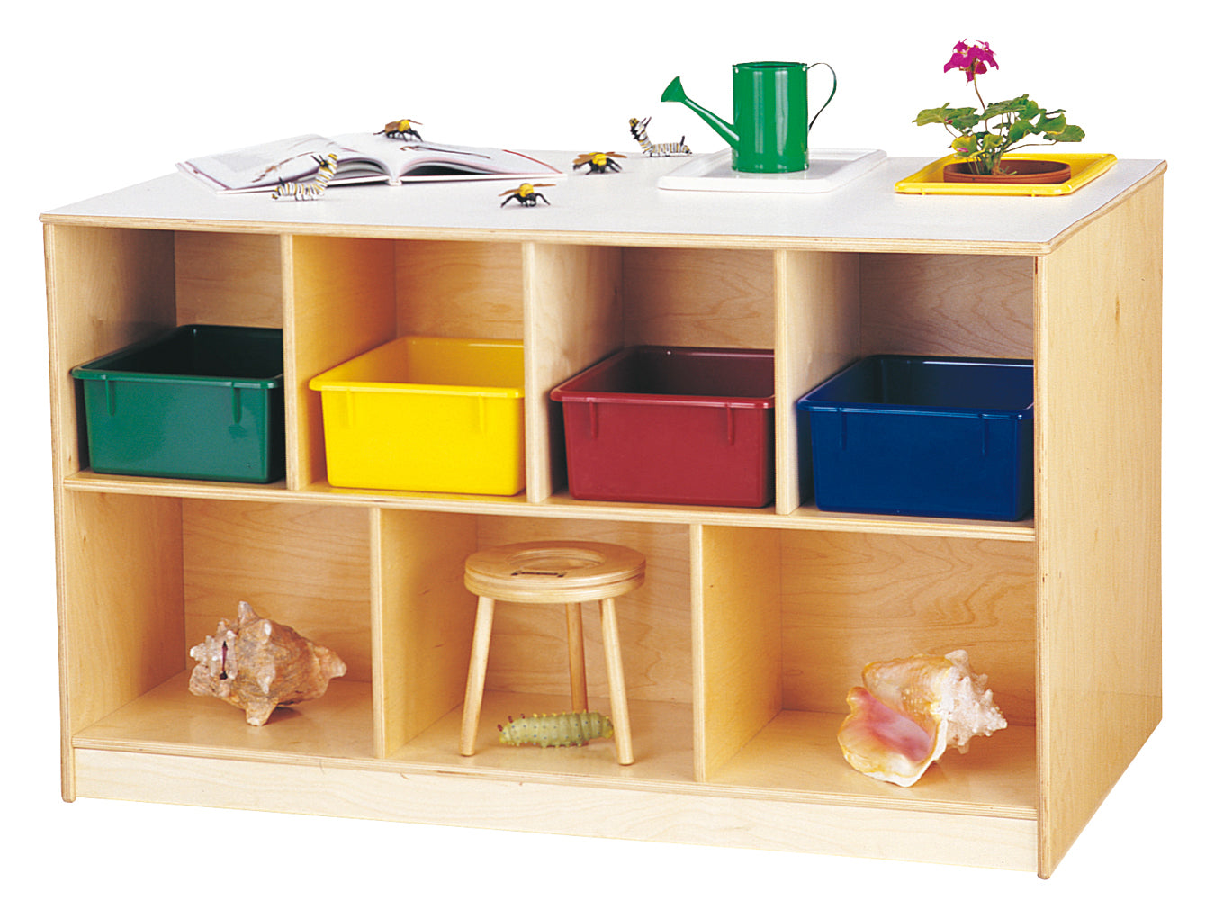 Jonti-Craft® Mobile Twin Storage Island — 6951JC_science.jpg