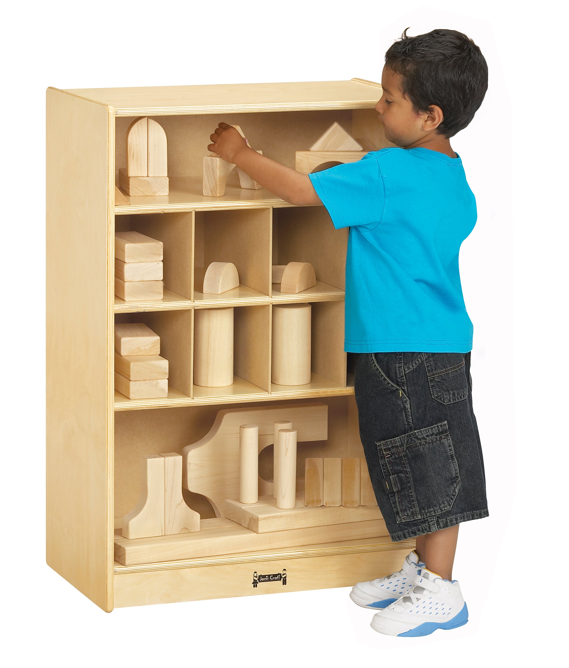 Jonti-Craft® Mobile Block Shelf — 0358JC_wblocks_wkid.jpg
