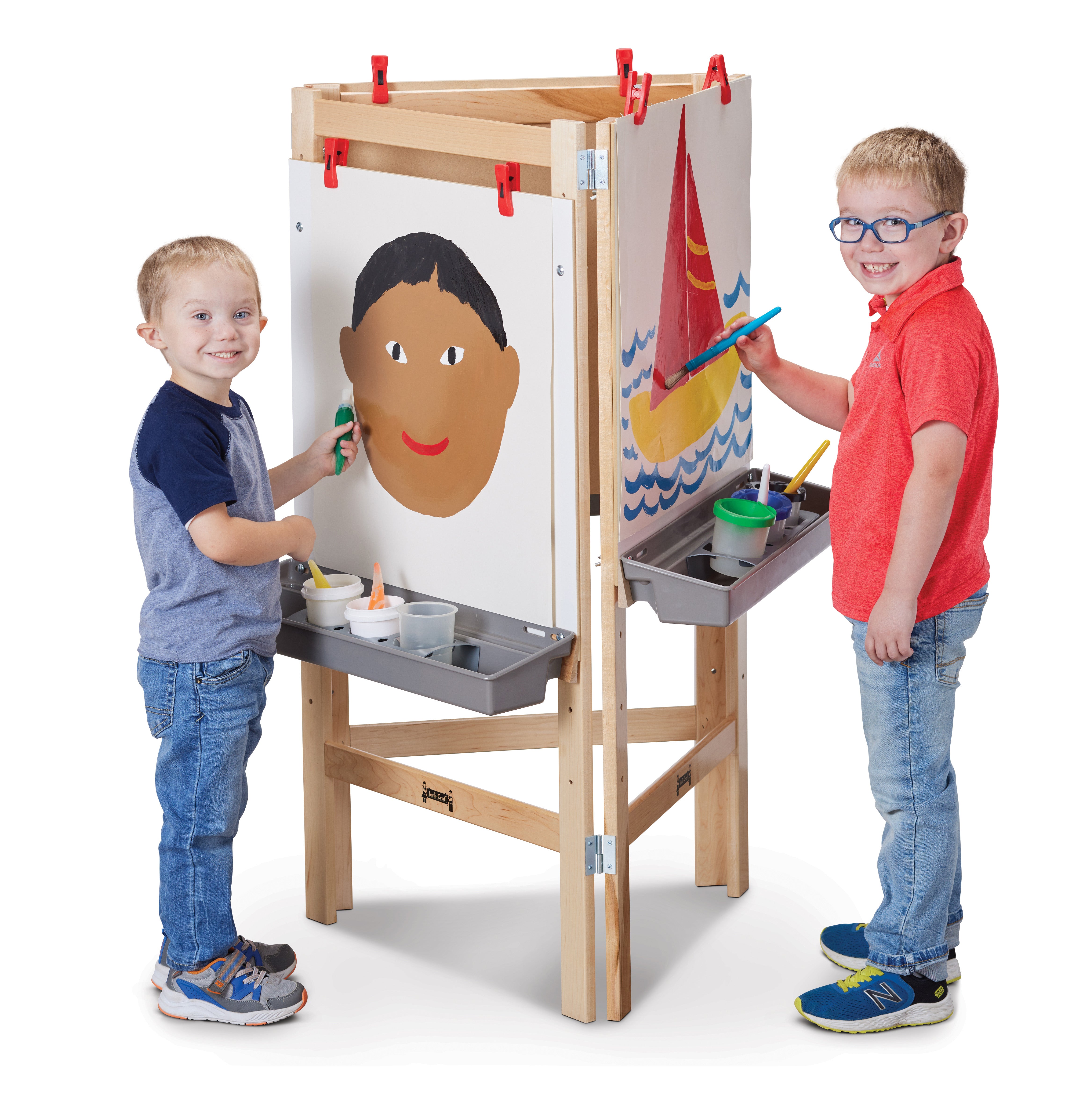 Jonti-Craft® 3 Way Adjustable Easel — 0653JC_wkids.jpg
