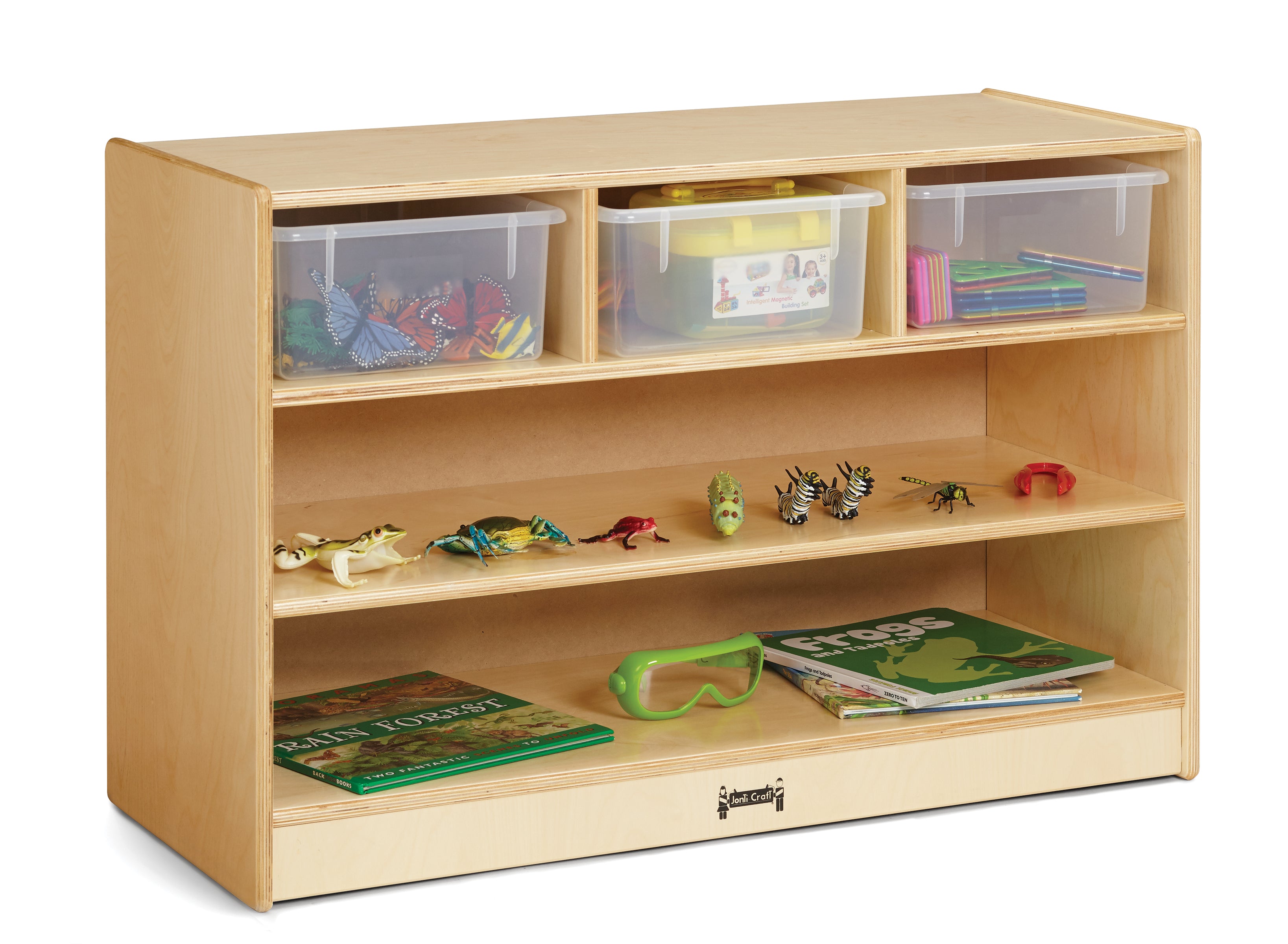 Jonti-Craft® STEM Combo Mobile Storage Unit – with Clear Tubs — 07290JCMG.jpg