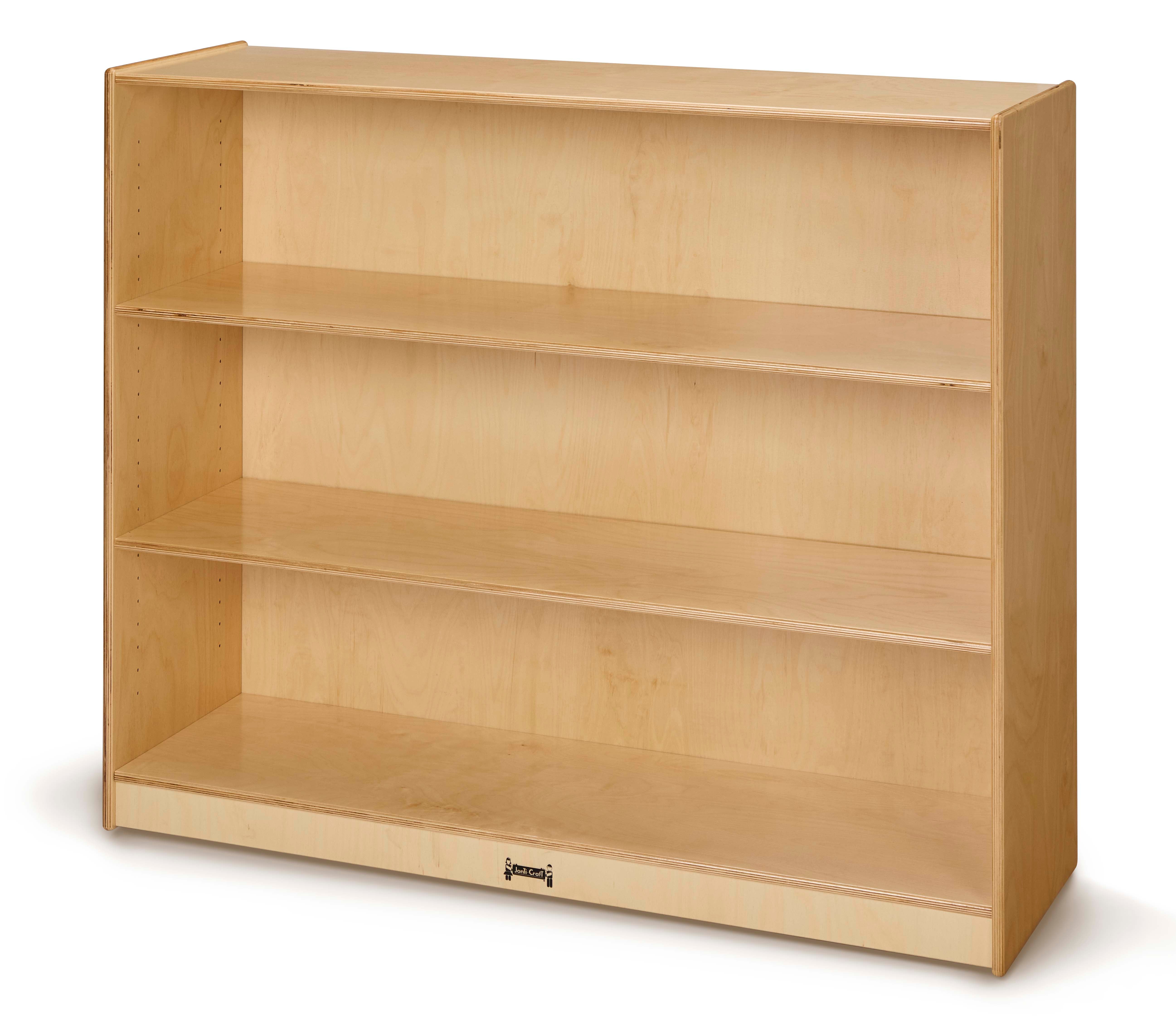Jonti-Craft® Mega Adjustable Mobile Straight-Shelf — 0869JCPW.jpg