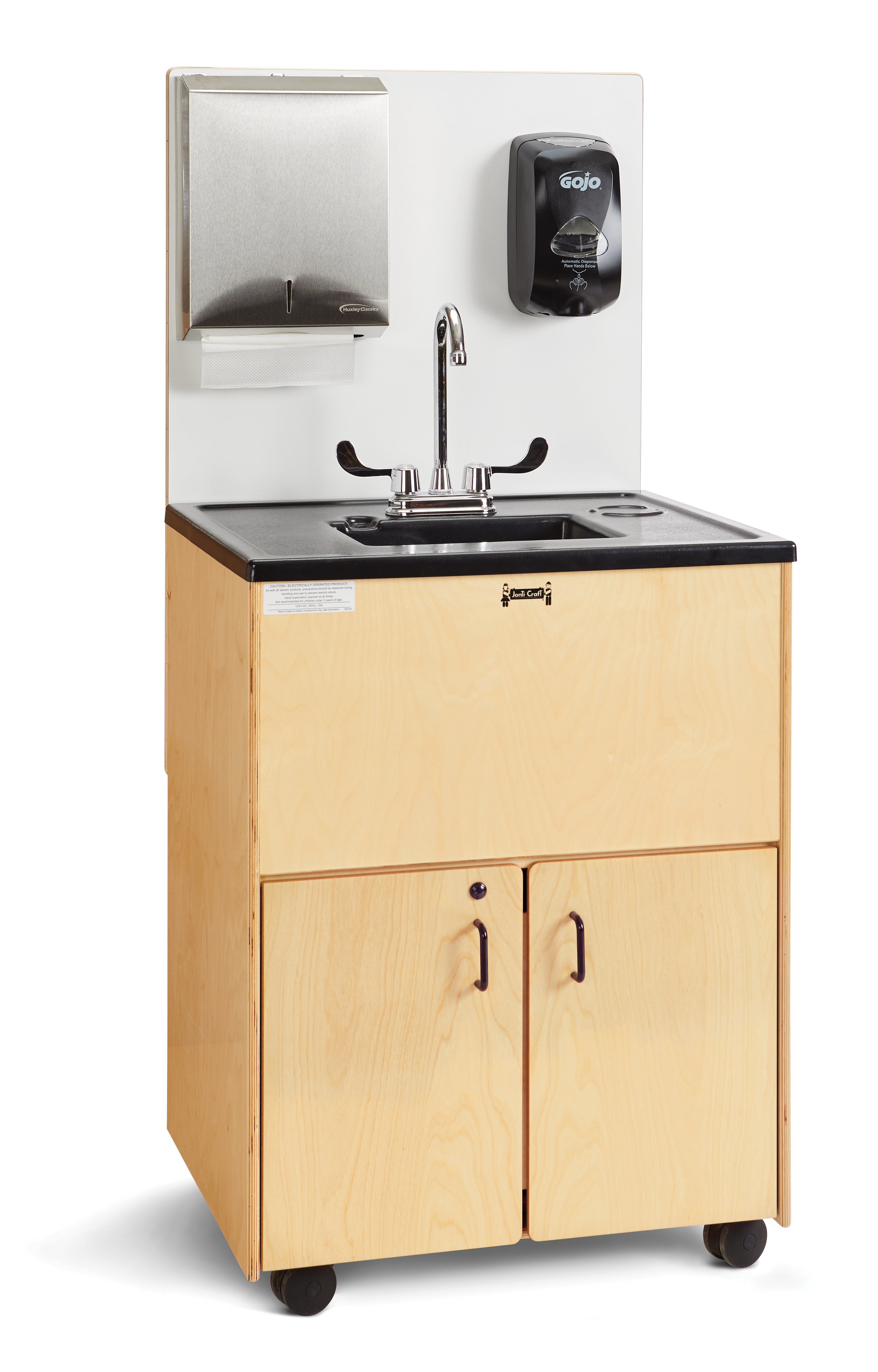 Jonti-Craft® Clean Hands Helper Dispenser Backsplash — 1376JC_1372JC.jpg