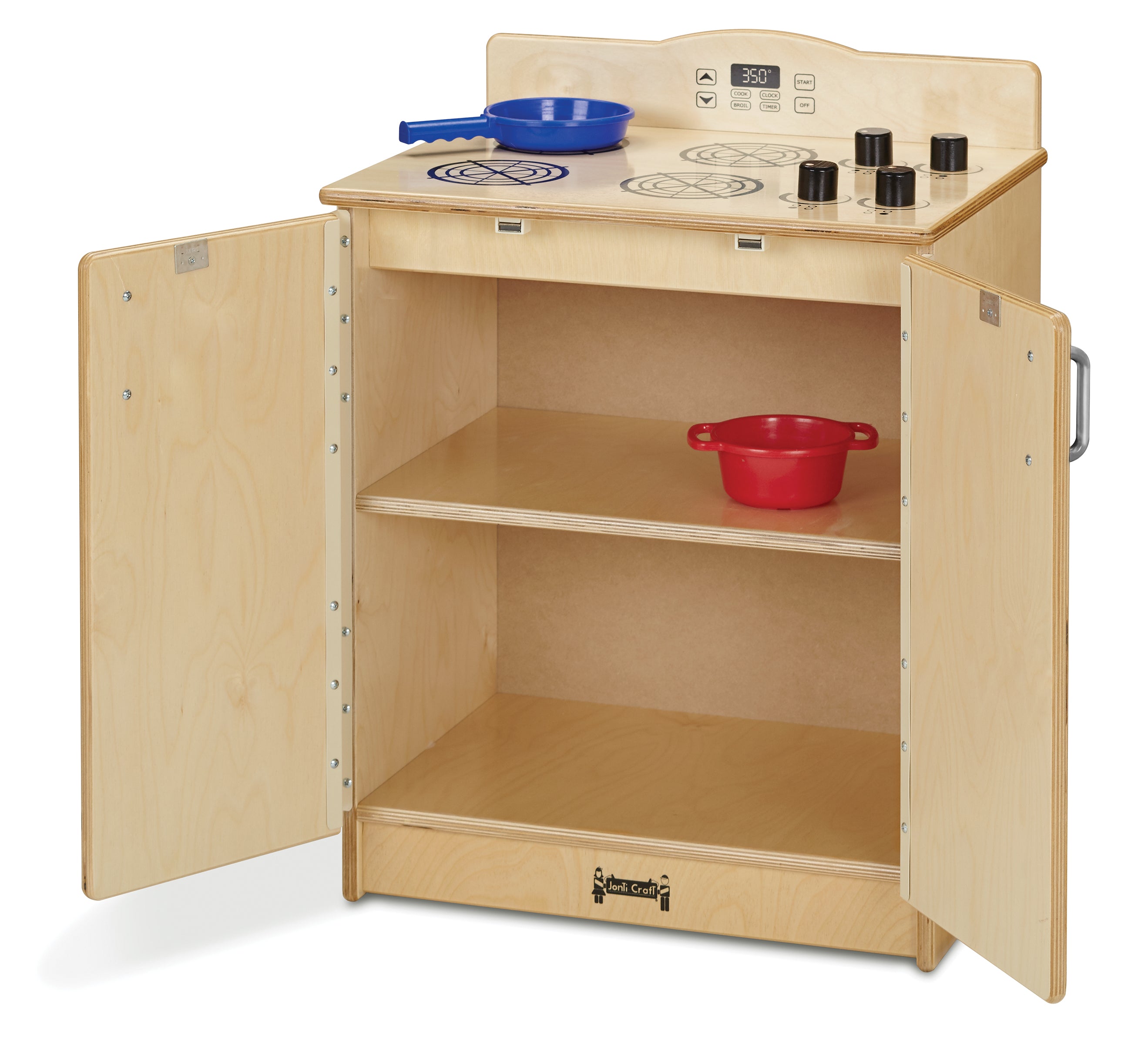 Jonti-Craft® Culinary Creations Play Kitchen 3 Piece Set — 2409JC_open.jpg