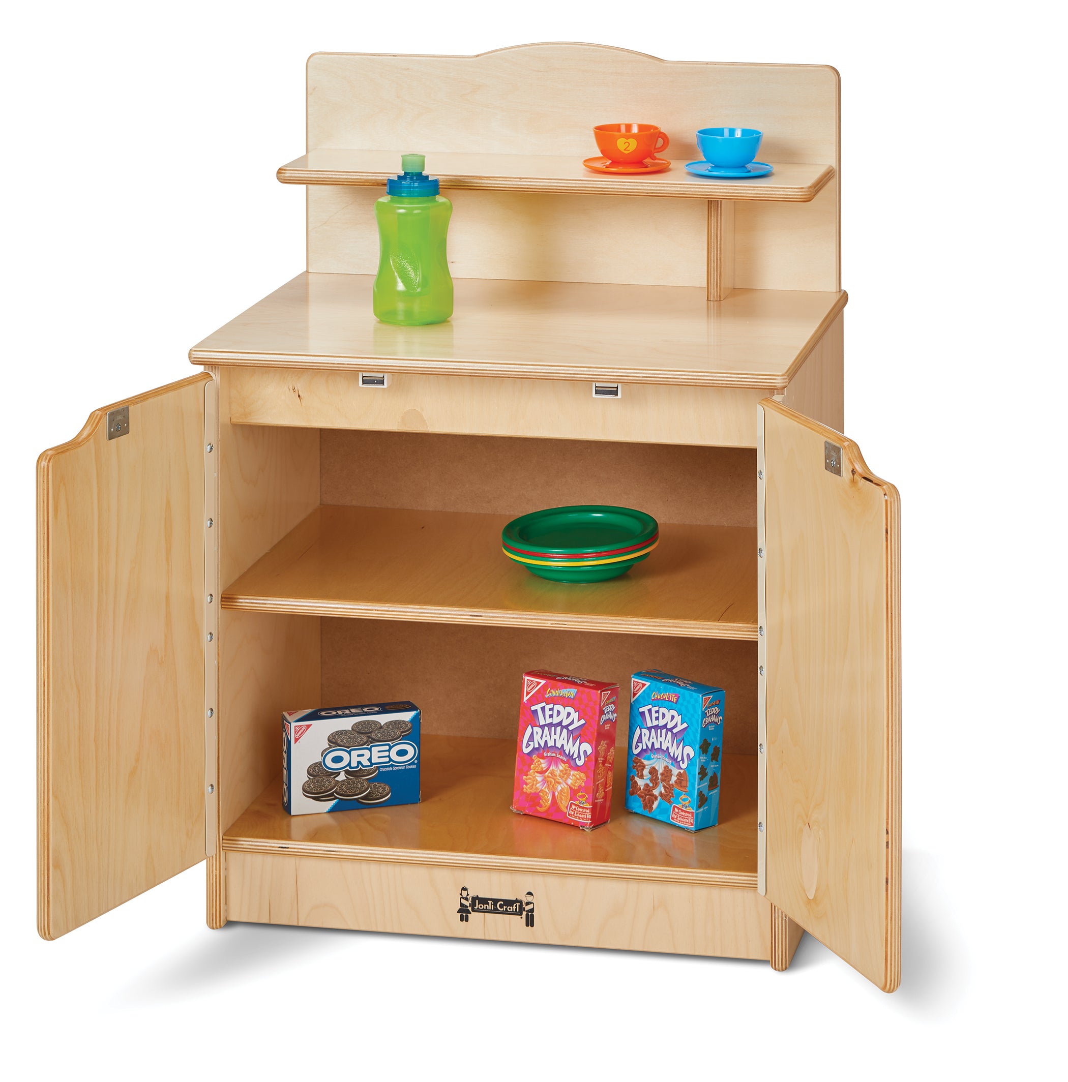 Jonti-Craft® Toddler Gourmet Kitchen Cupboard — 2437JC_open.jpg